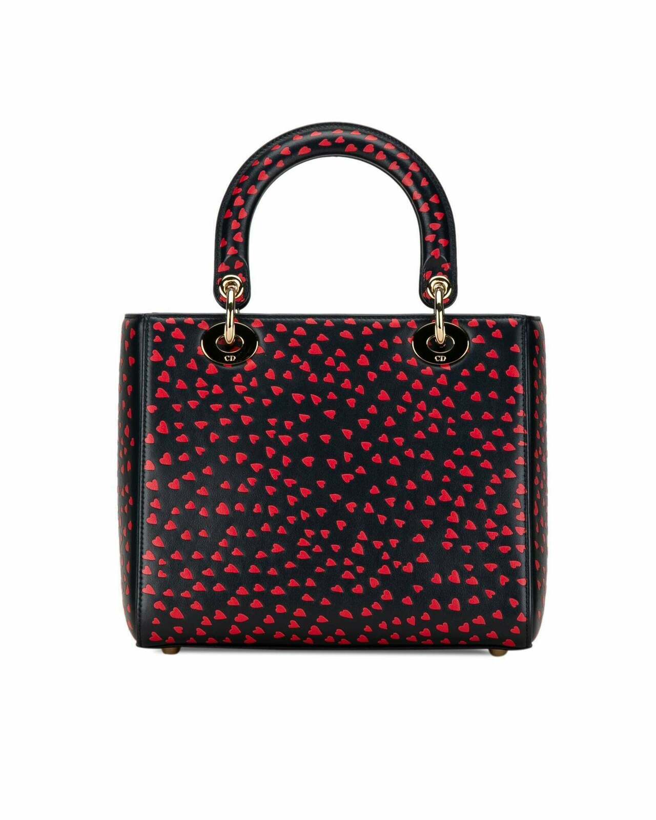 Dior Lady Dior My ABCDior Black Leather Tote Bag - Blue / One Size