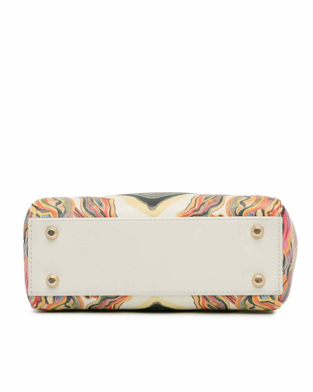 Dior Lady Dior Mini Bag with Hearts - White / One Size