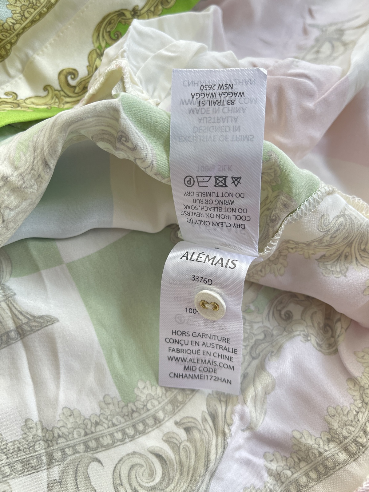 CHECKMATE SILK SHIRTDRESS MULTI AU14/US10