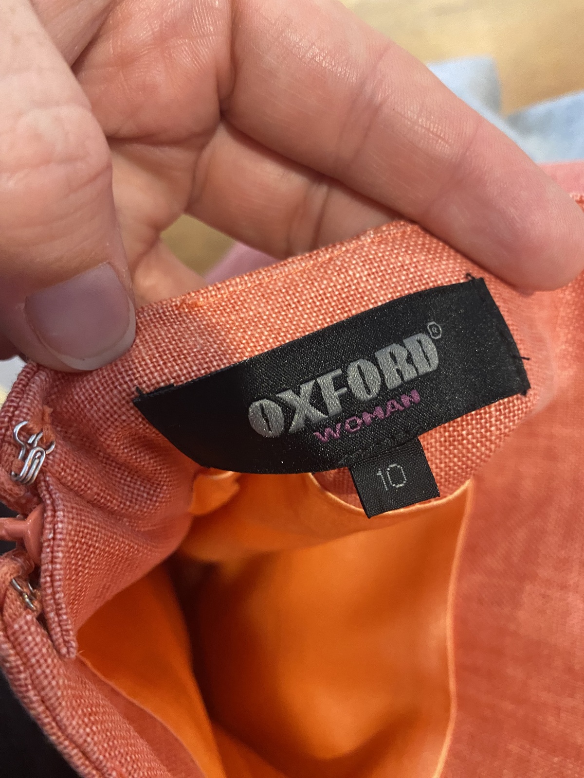 tangerine cut out dress size 10 