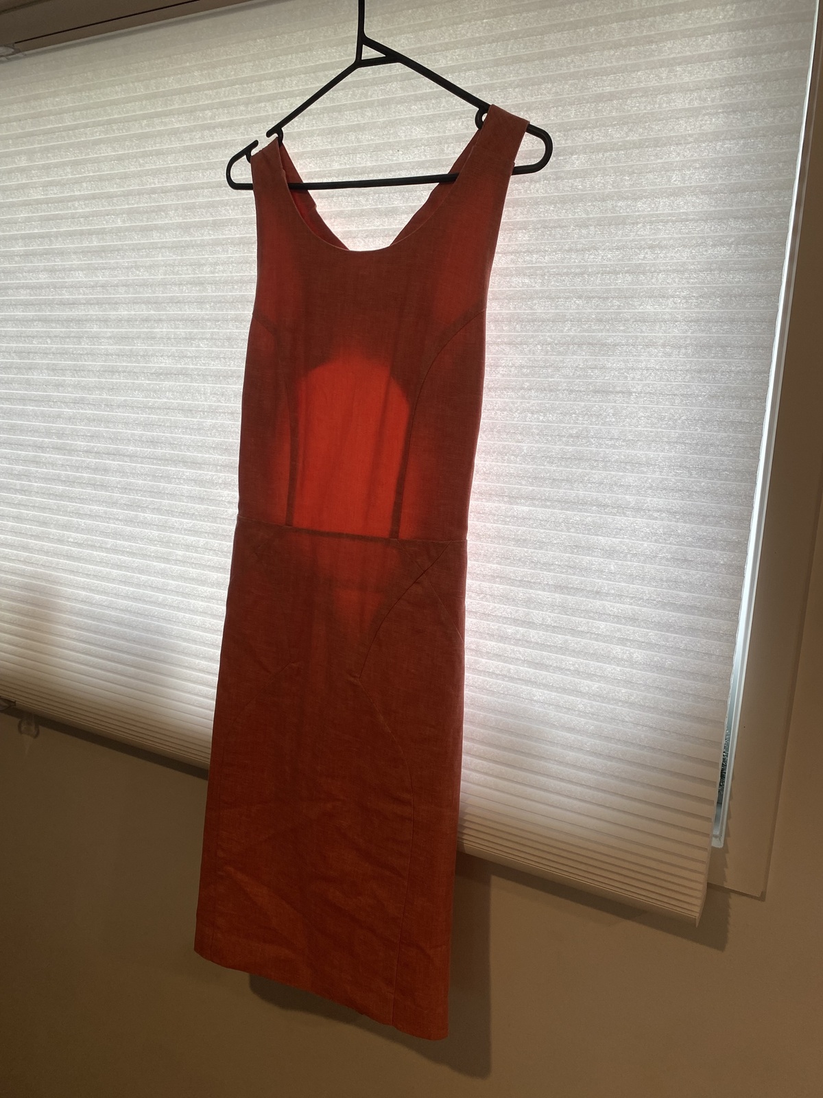 tangerine cut out dress size 10 