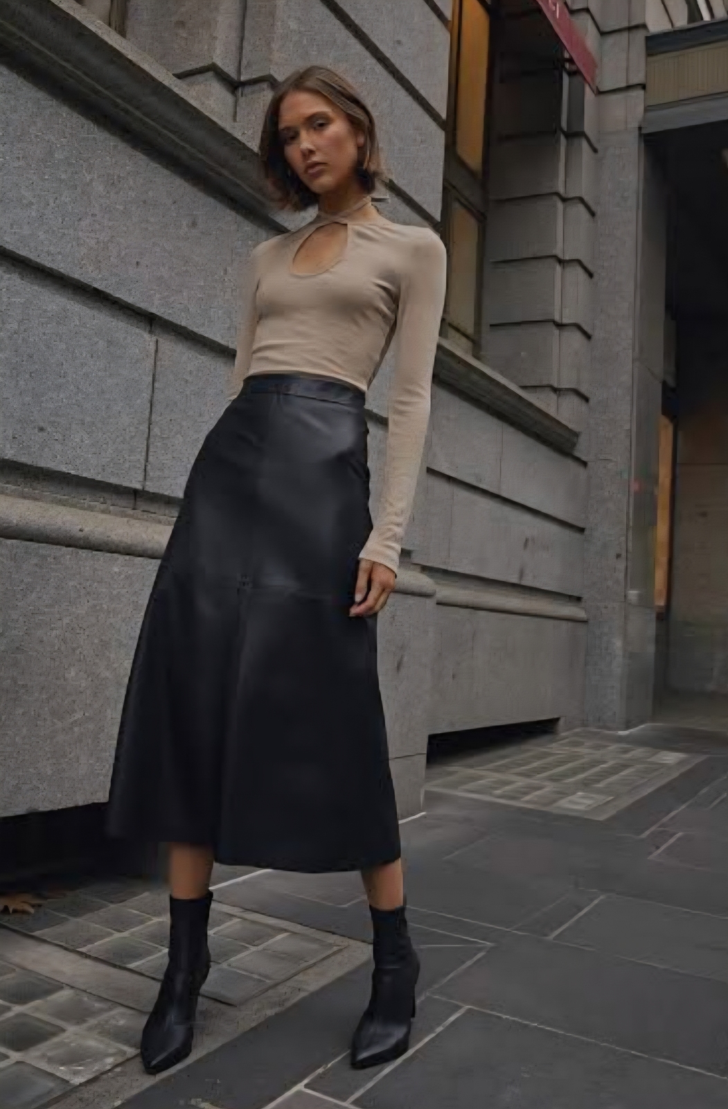 kookai black midi dress Dress Kookai Black Midi Skirt Kooka Phoenix Midi Skirt AirRobe