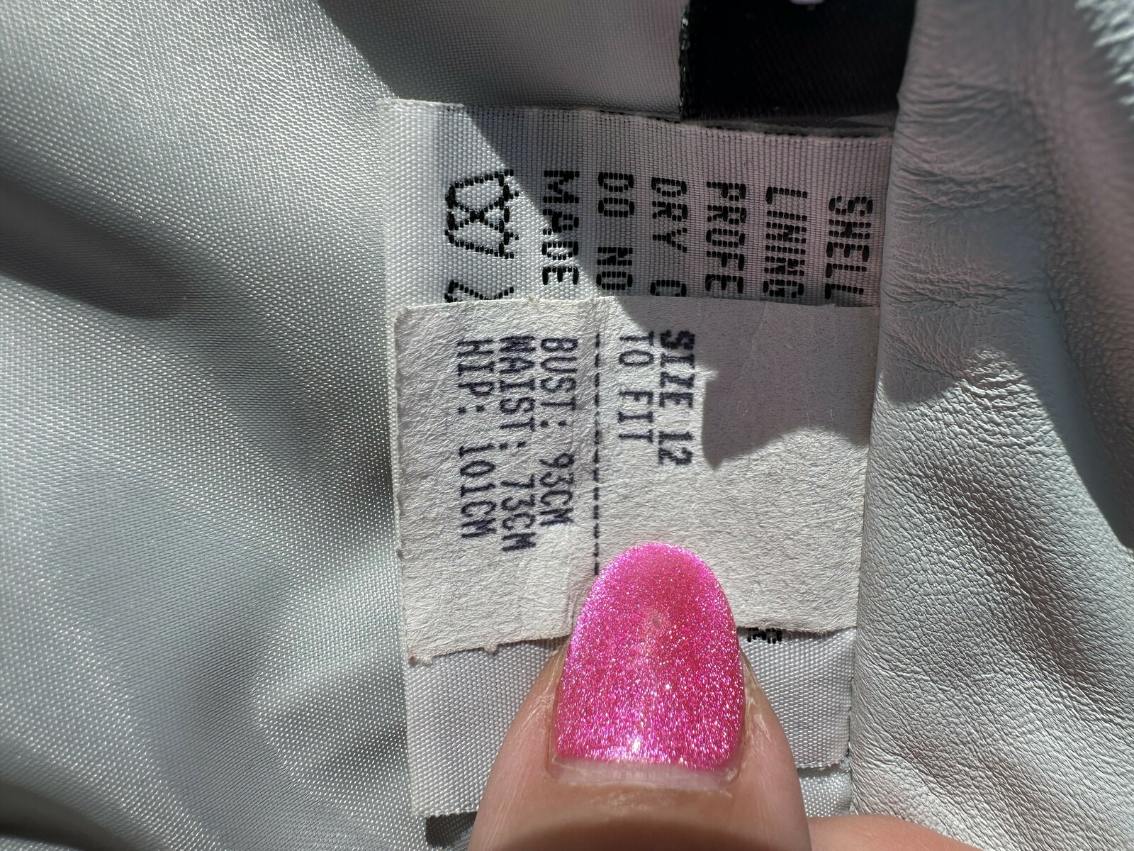 brand new designer leather pants size 12, Never worn, ca