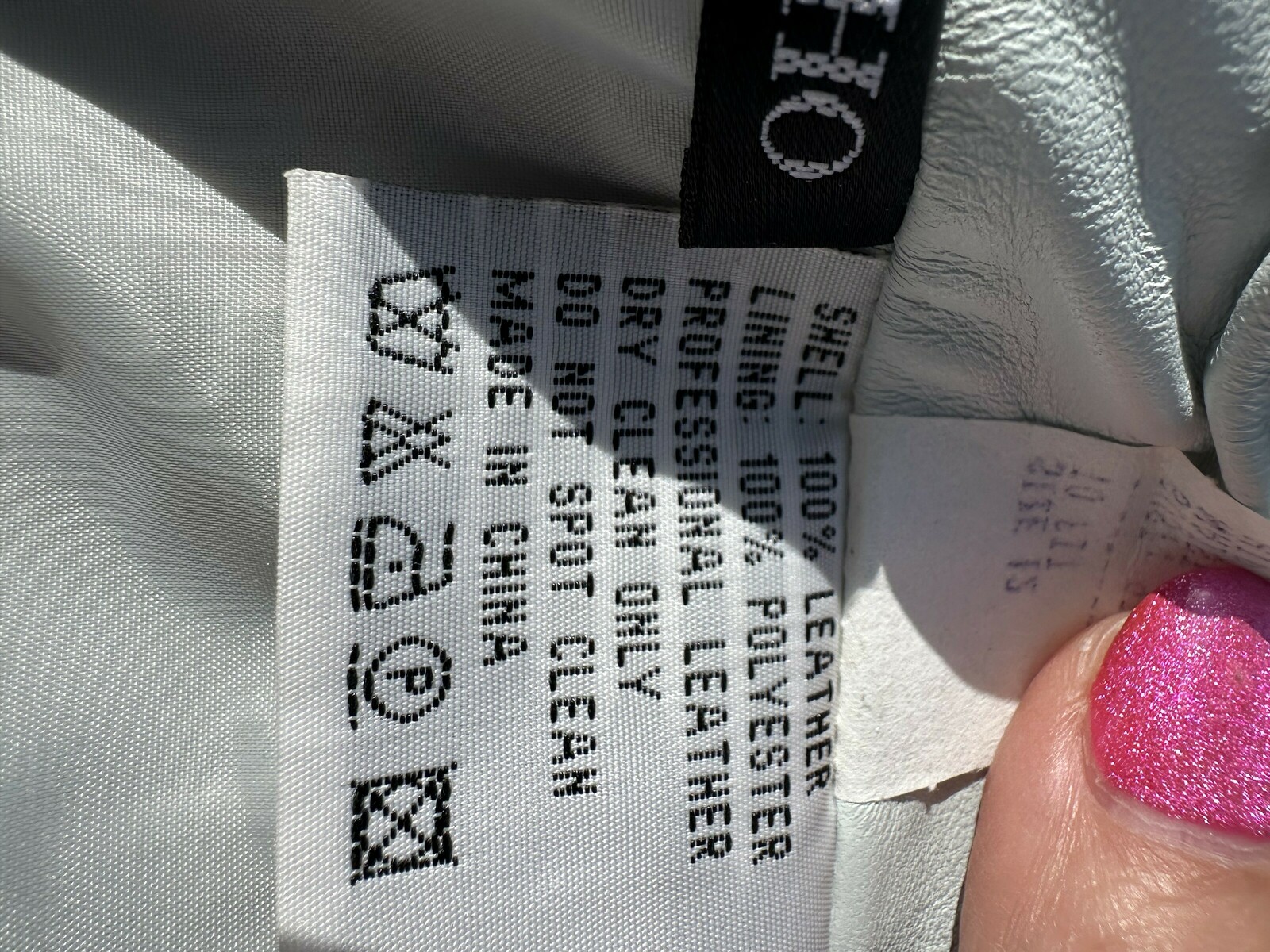 brand new designer leather pants size 12, Never worn, ca