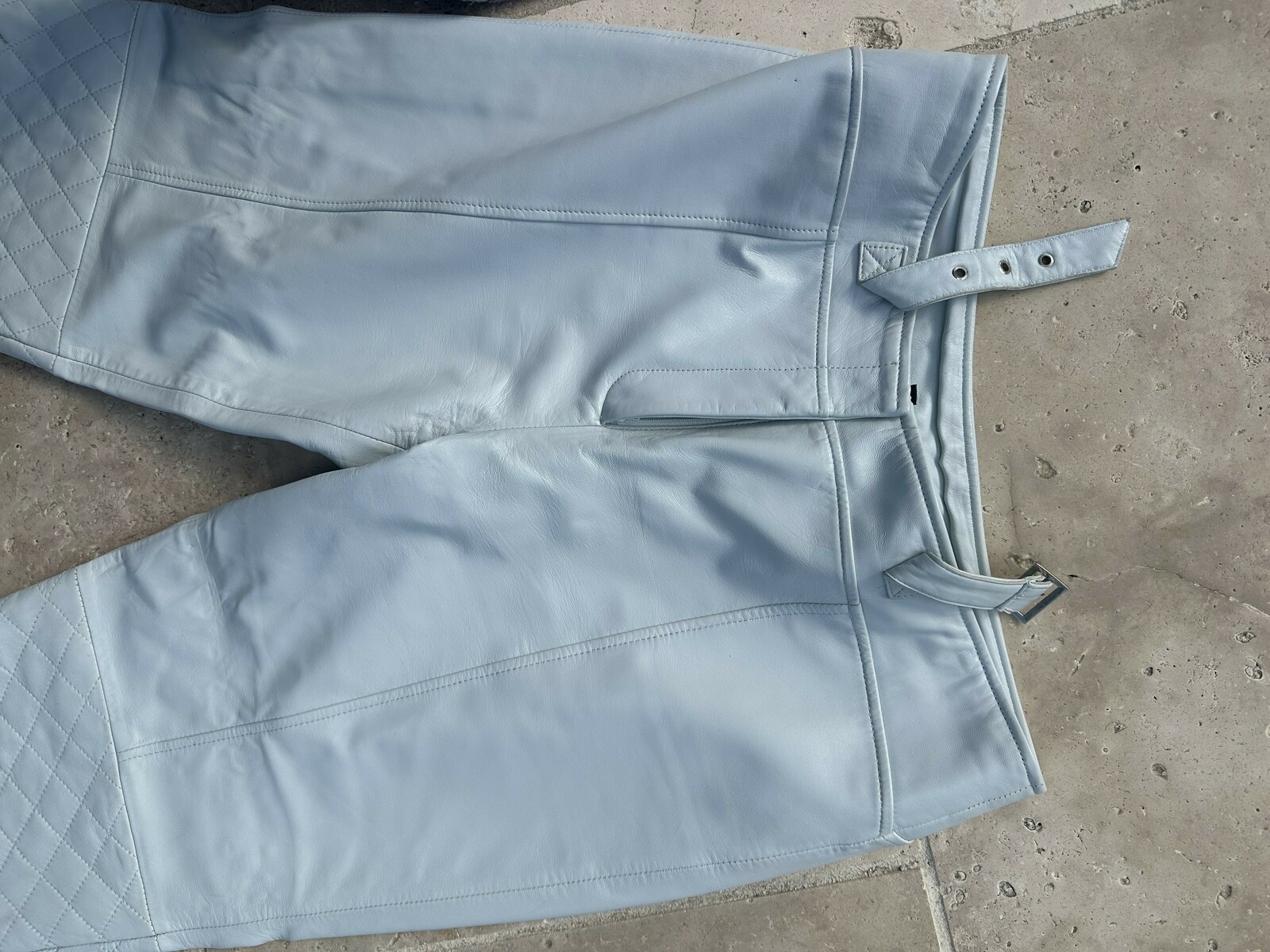 brand new designer leather pants size 12, Never worn, ca