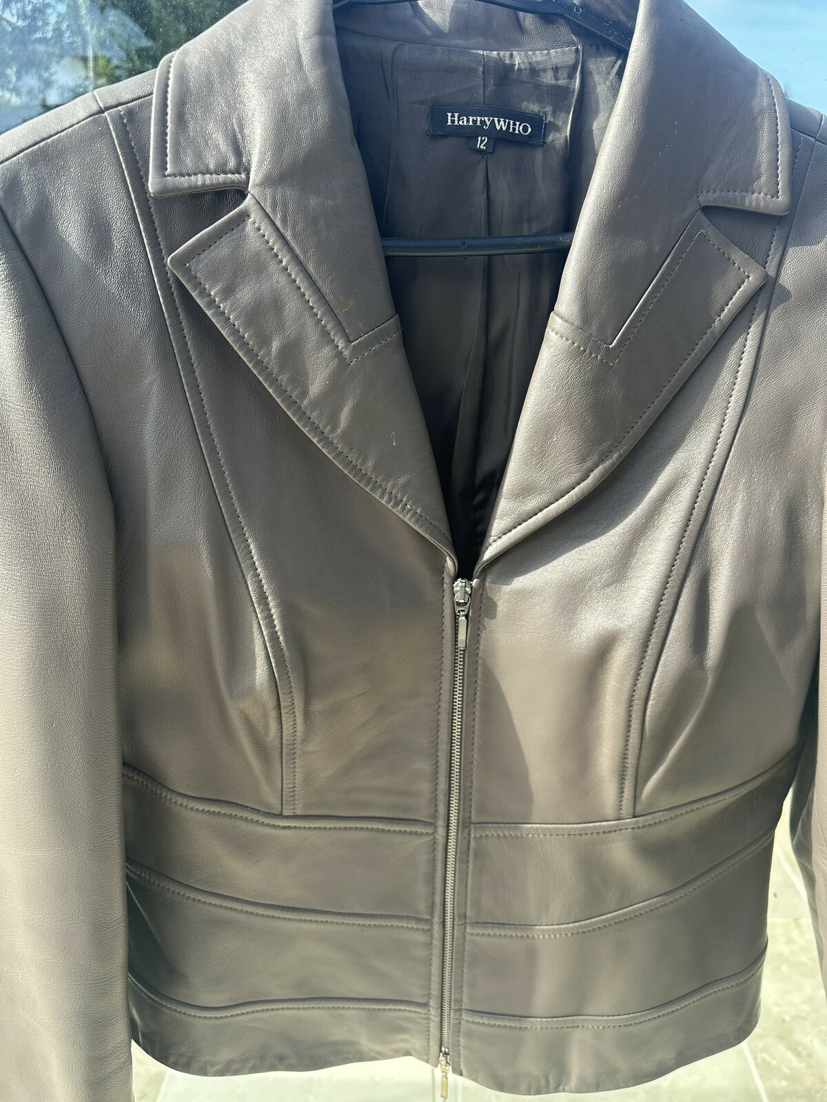 new leather jacket Soft calf leather