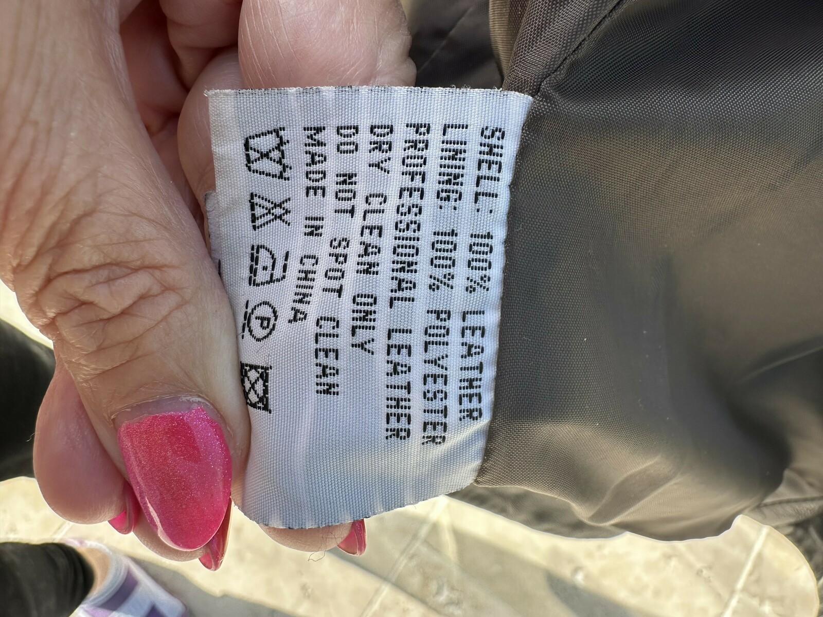 new leather jacket Soft calf leather