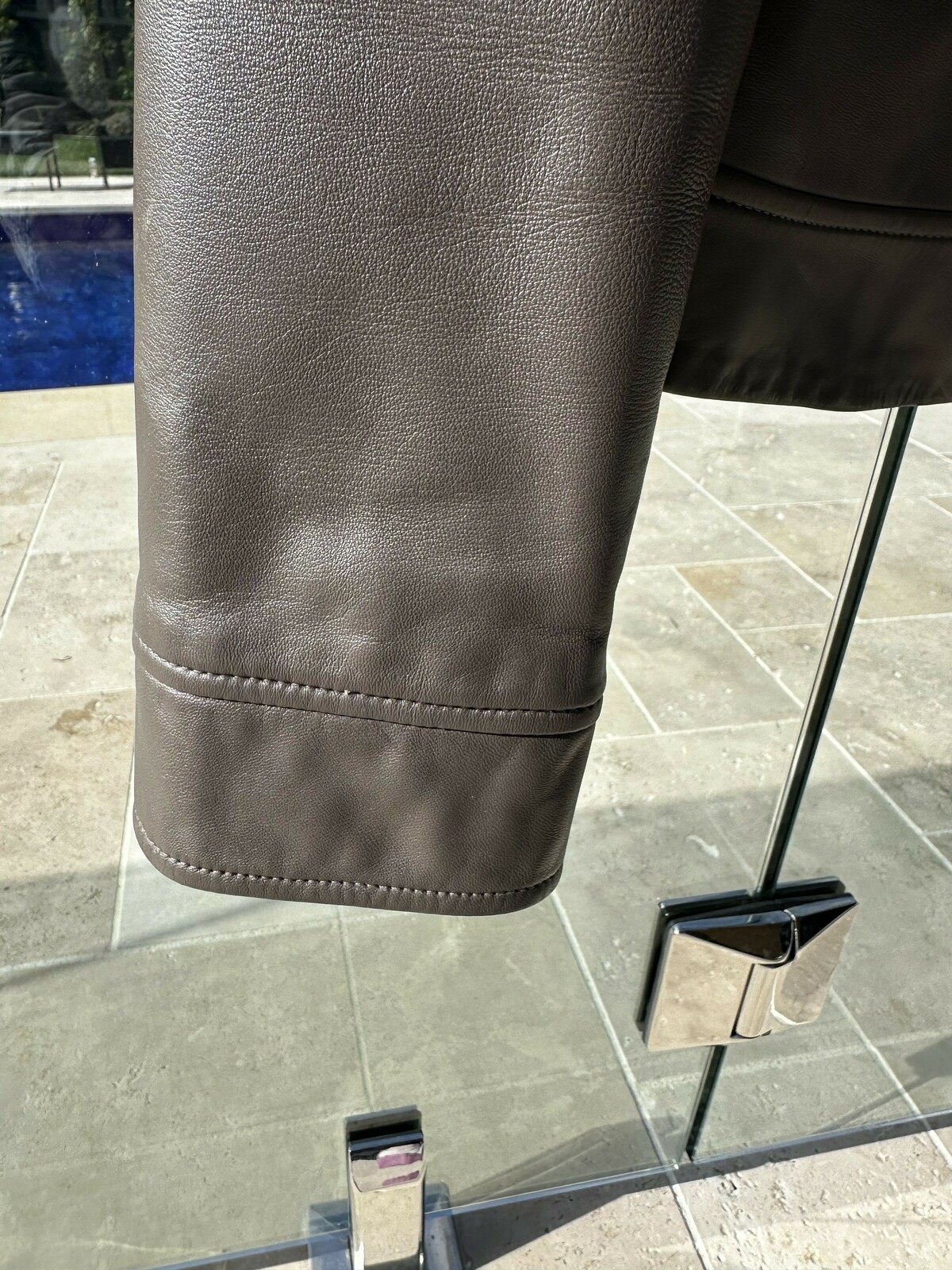 new leather jacket Soft calf leather