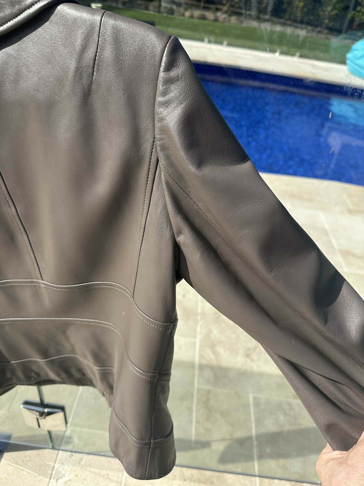 new leather jacket Soft calf leather