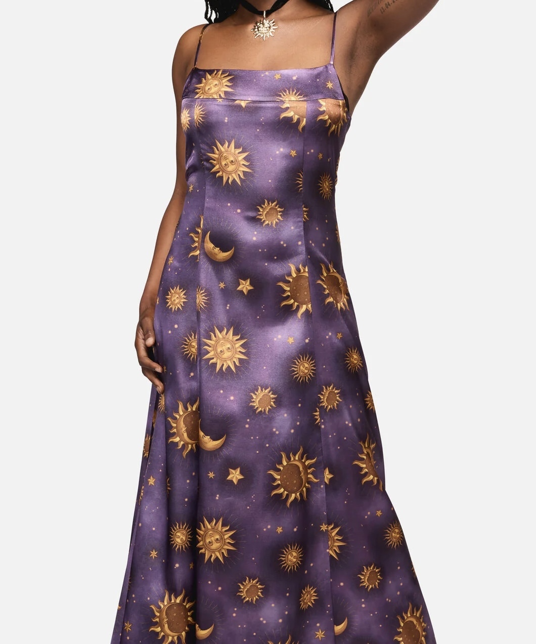 Cosmic Light Whimsy Goth Dress