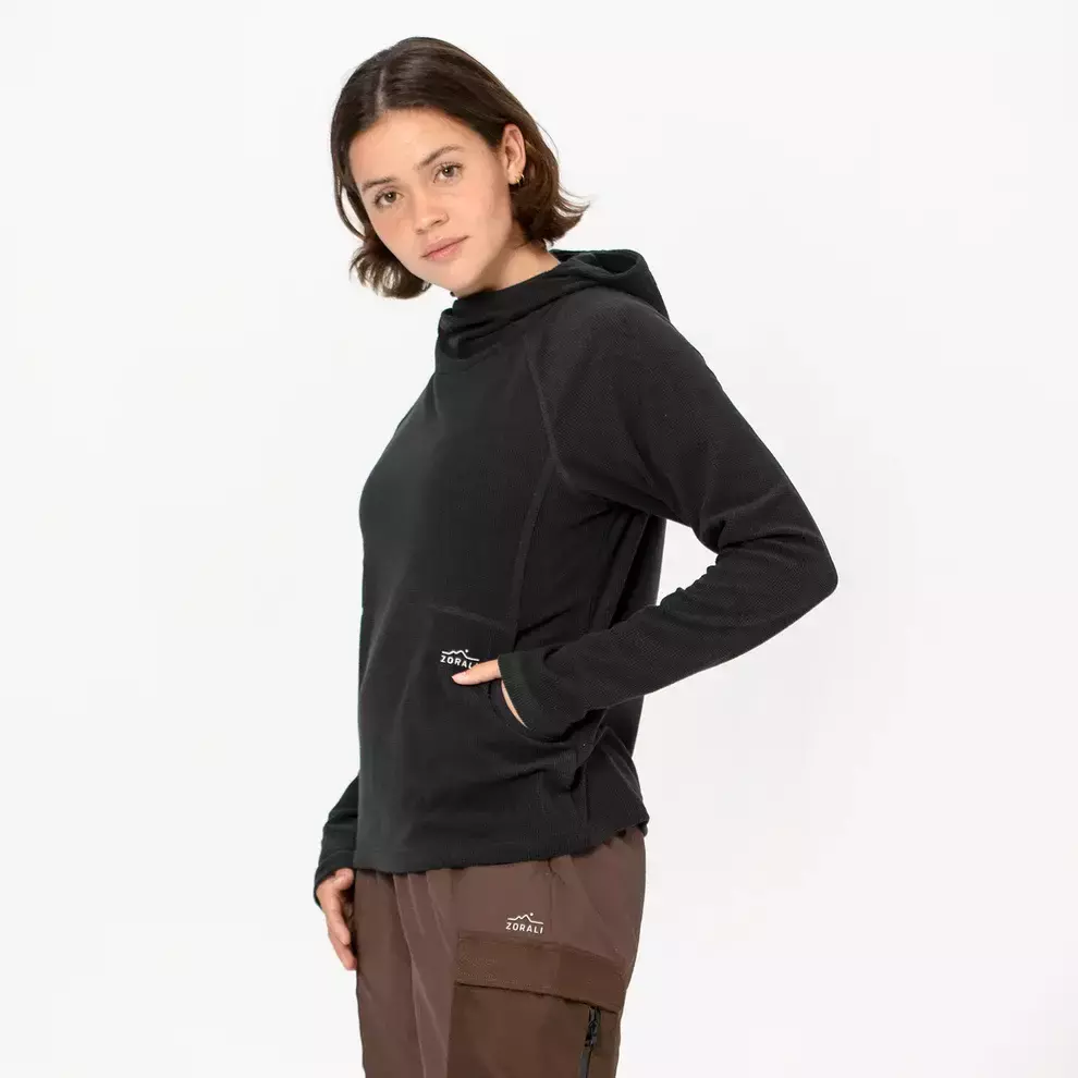 - Womens Air-Grid™ Fleece Charcoal