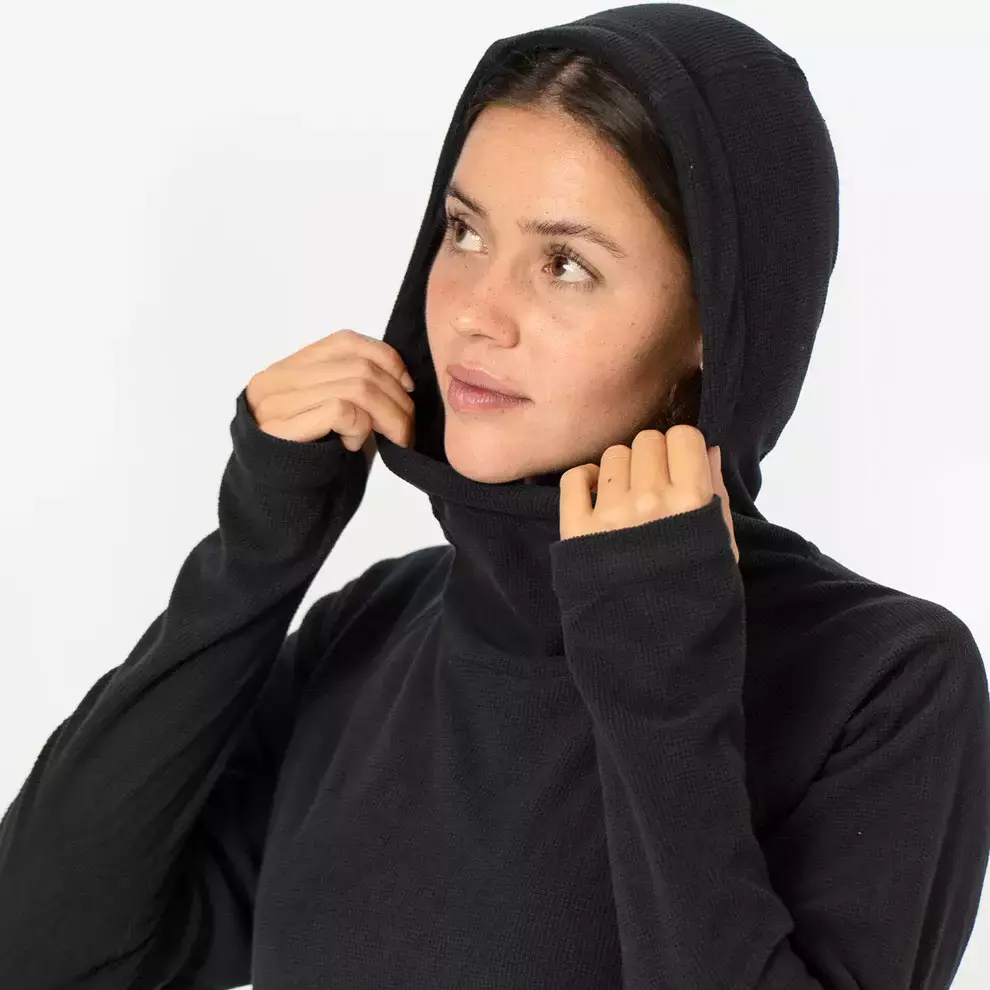 - Womens Air-Grid™ Fleece Charcoal