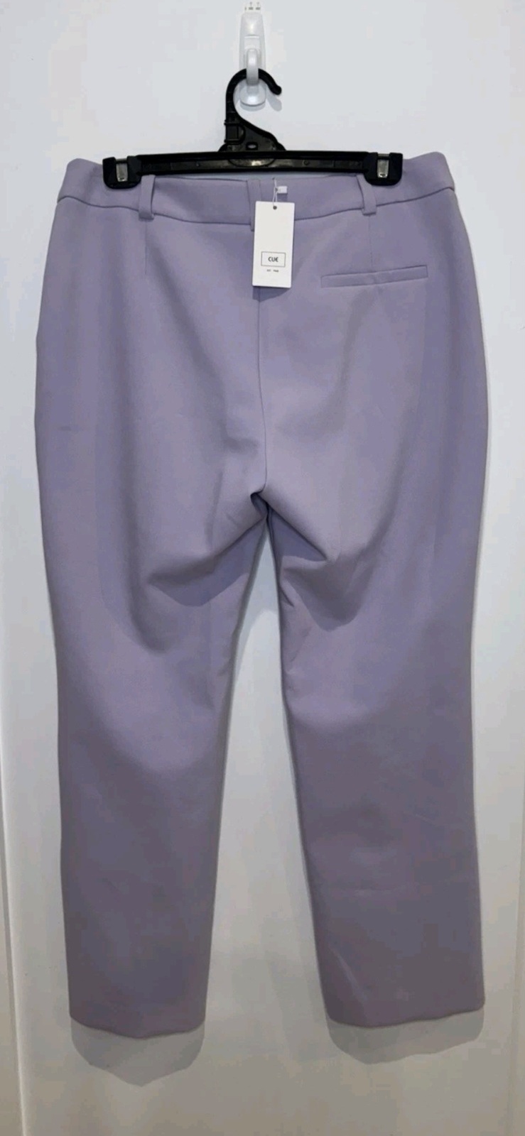 BNWT Pants Womens Purple Plus Size Pockets Split On Hem Size 16