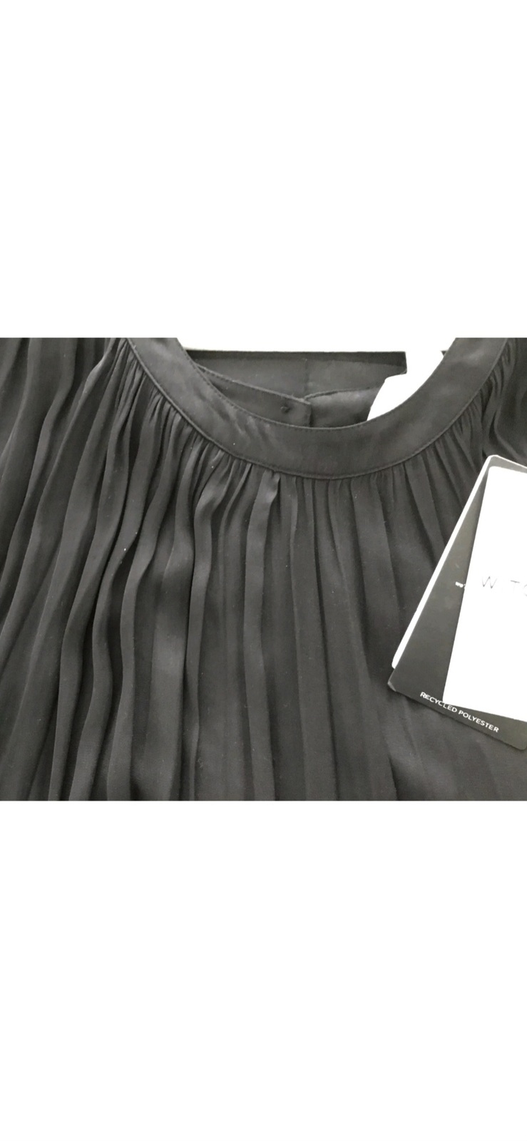 BNWT Soft Pleat Dress Sz 16 Black