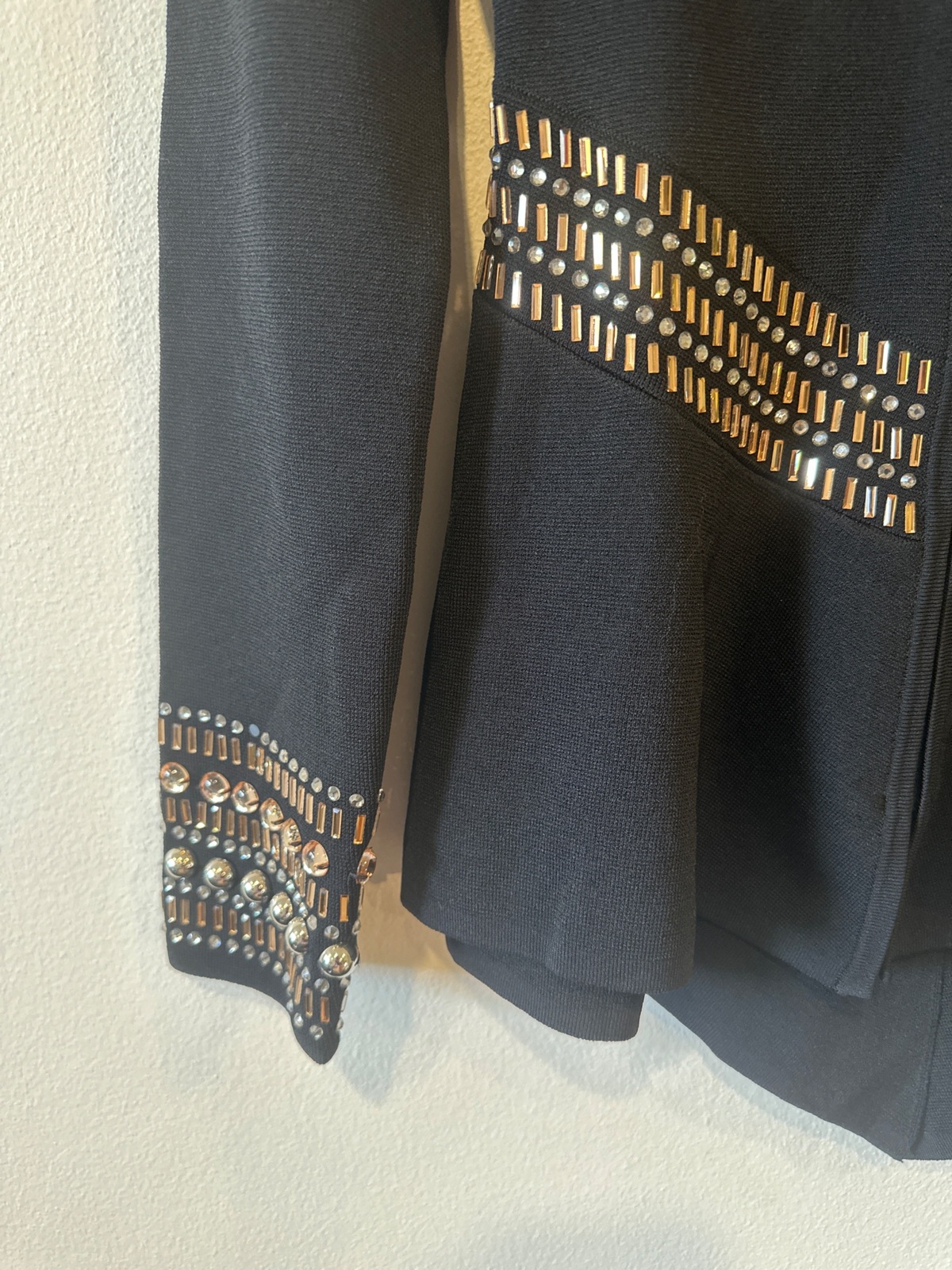 Dressy jacket with embellished jewels