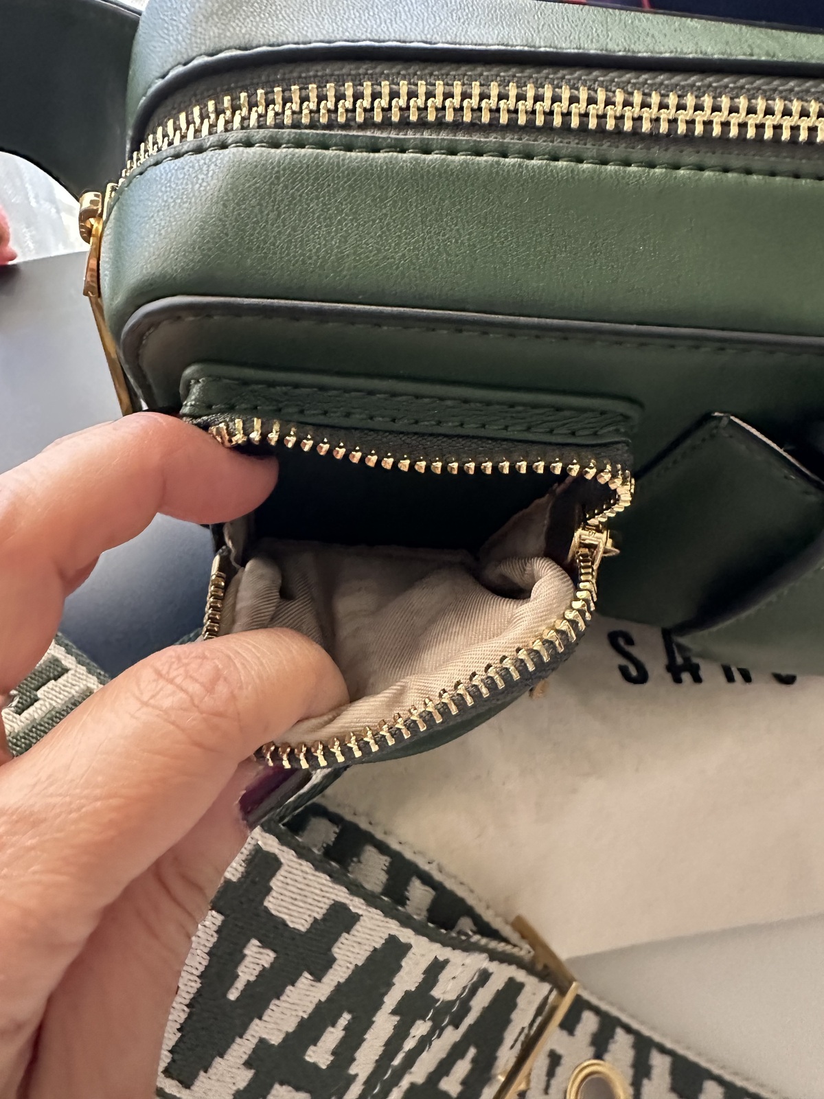 Sample Sale: Utility Crossbody Green