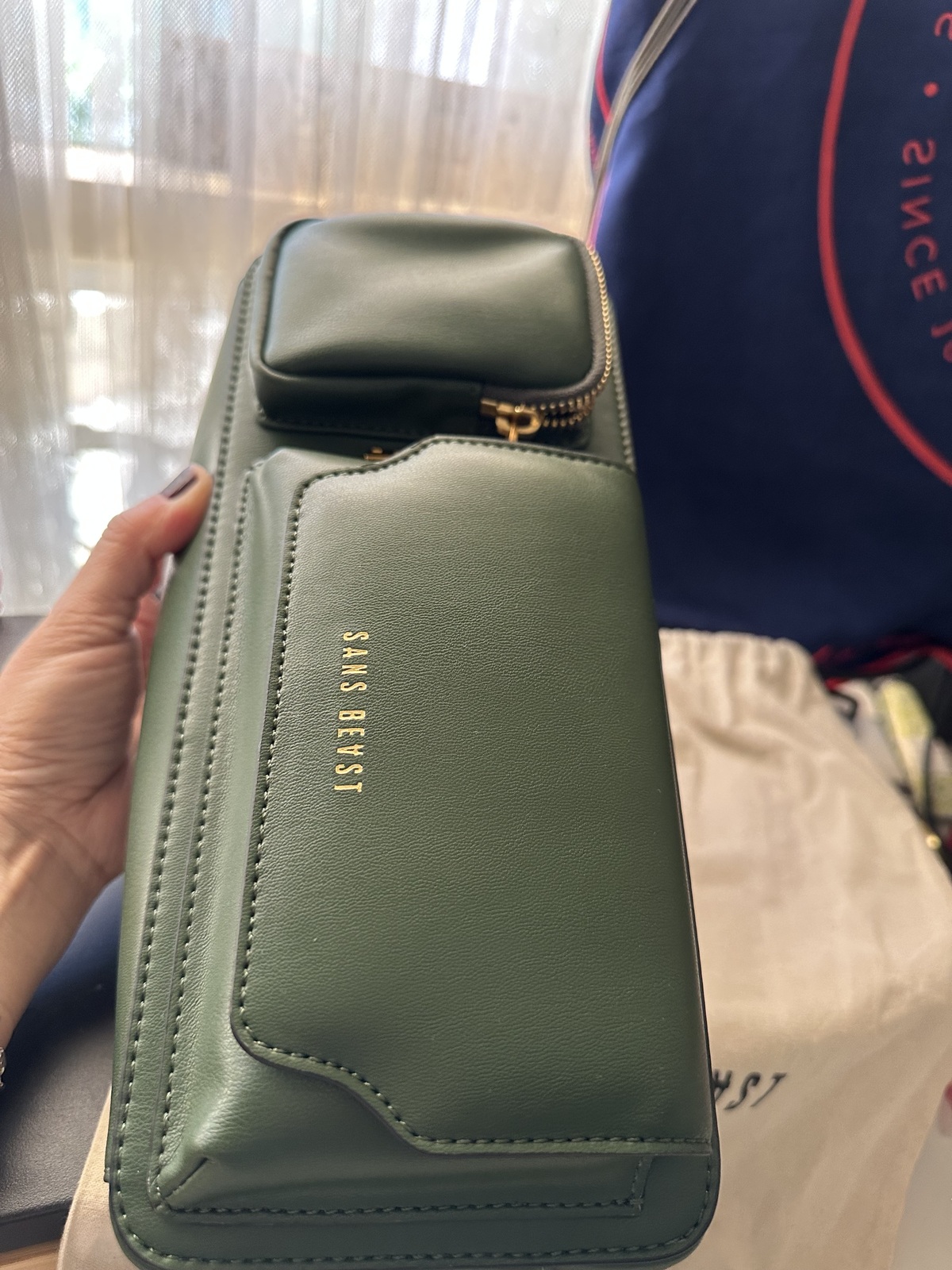 Sample Sale: Utility Crossbody Green