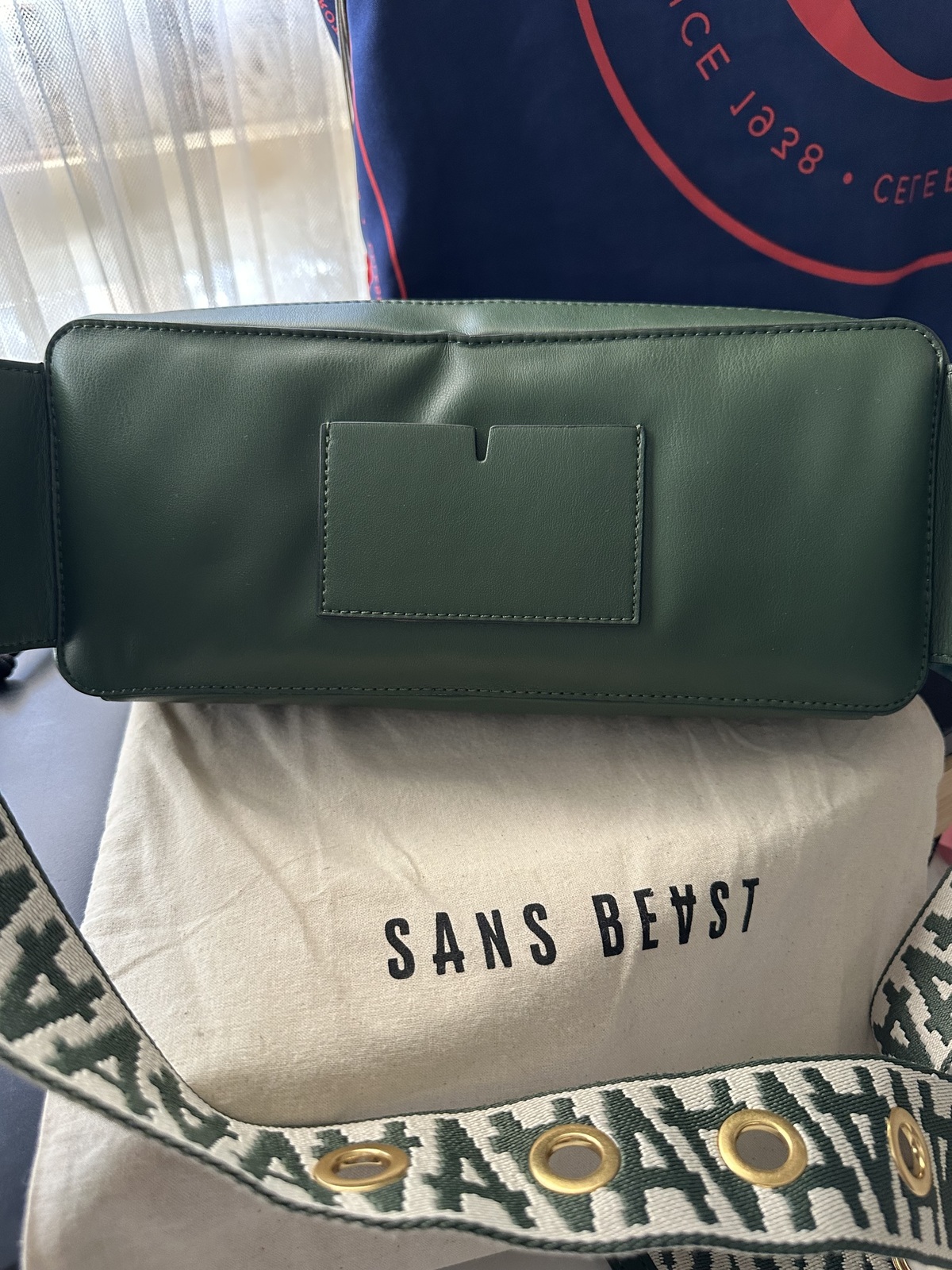 Sample Sale: Utility Crossbody Green
