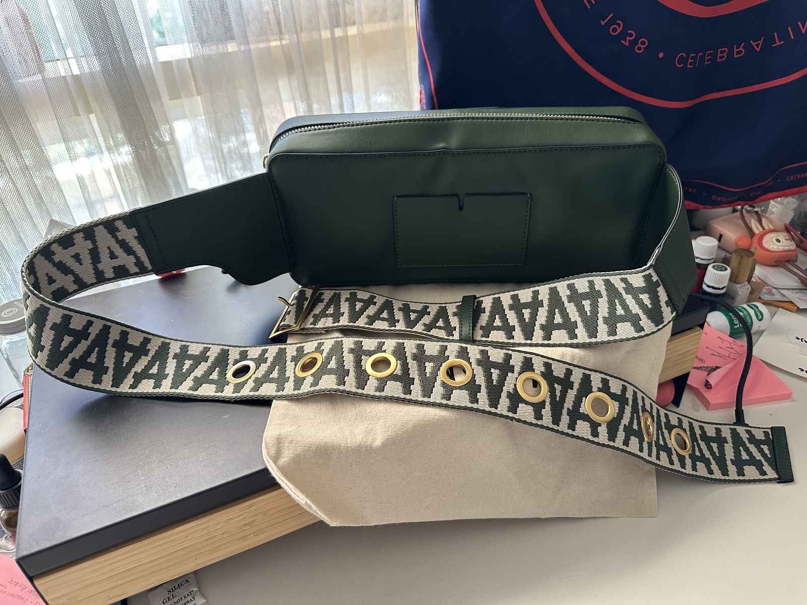 Sample Sale: Utility Crossbody Green