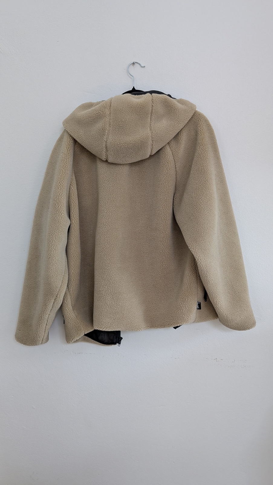 Sherpa Fleece Hooded Jacket - Mens