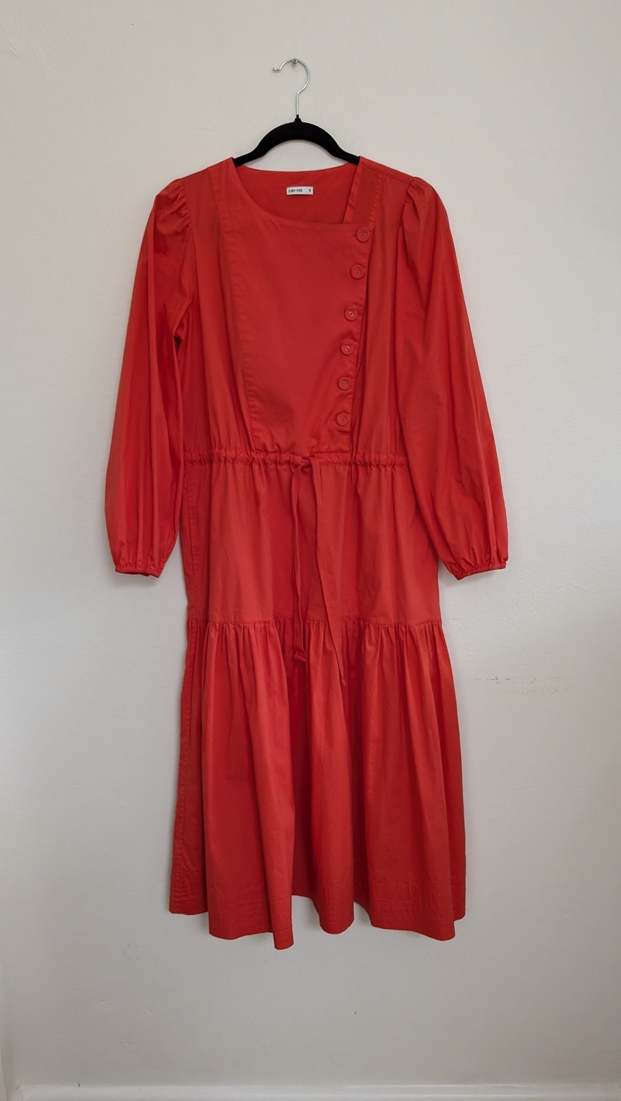 Red Midi Dress - Elm + King