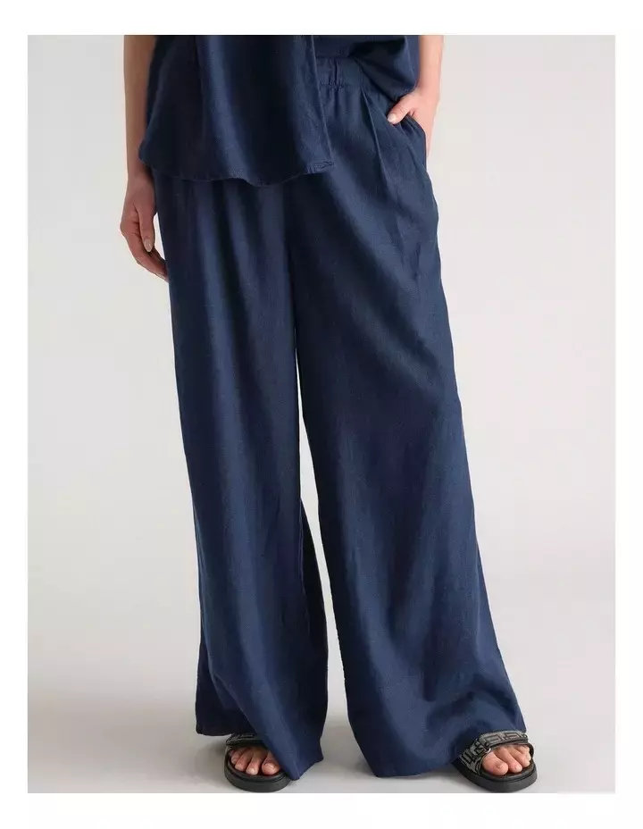 - Linen Blend Pant