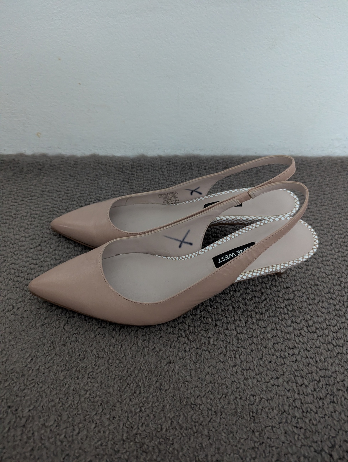 Feliks Slingback Kitten Heels size 6.5