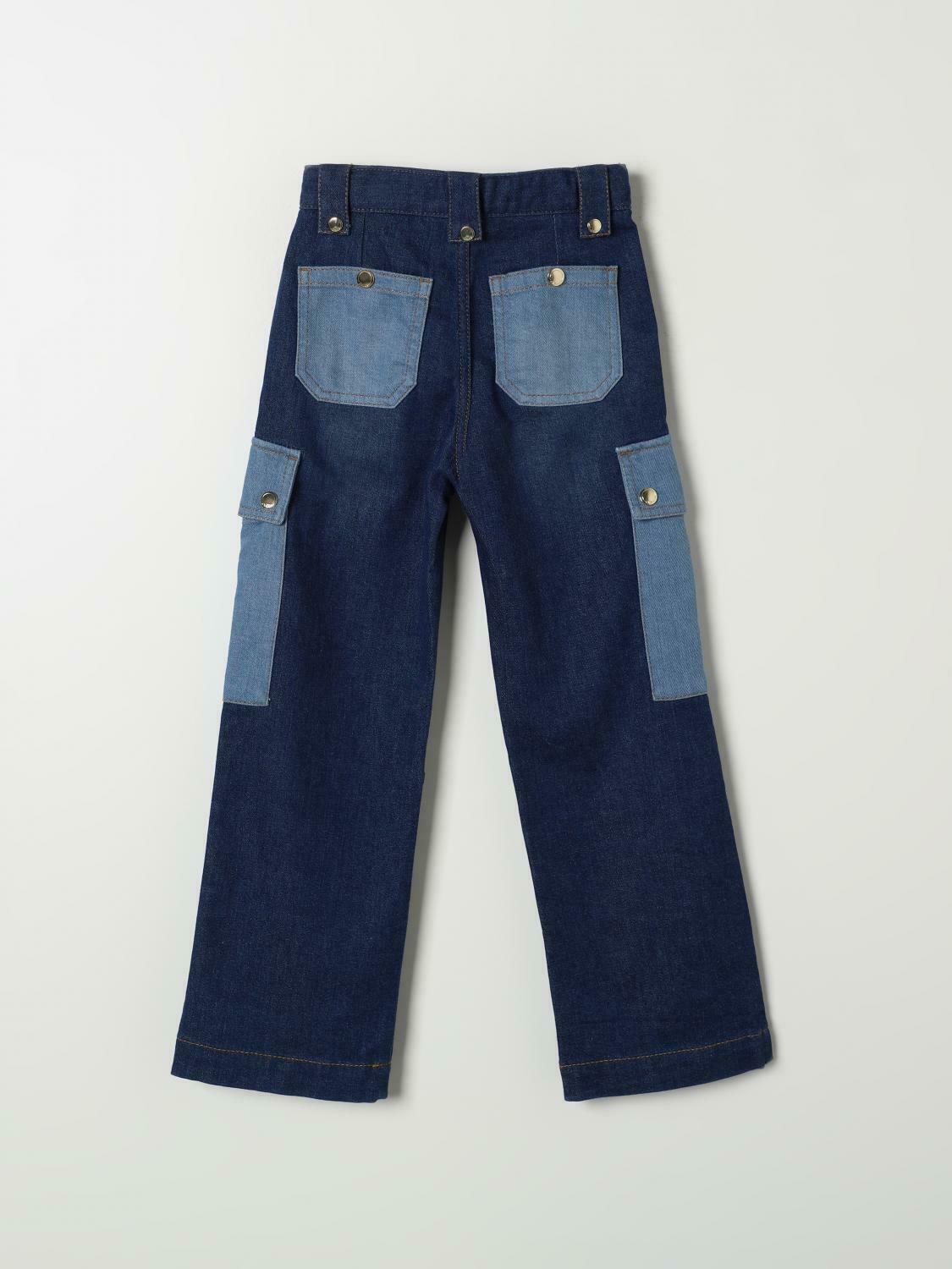 Patchwork Denim Jeans