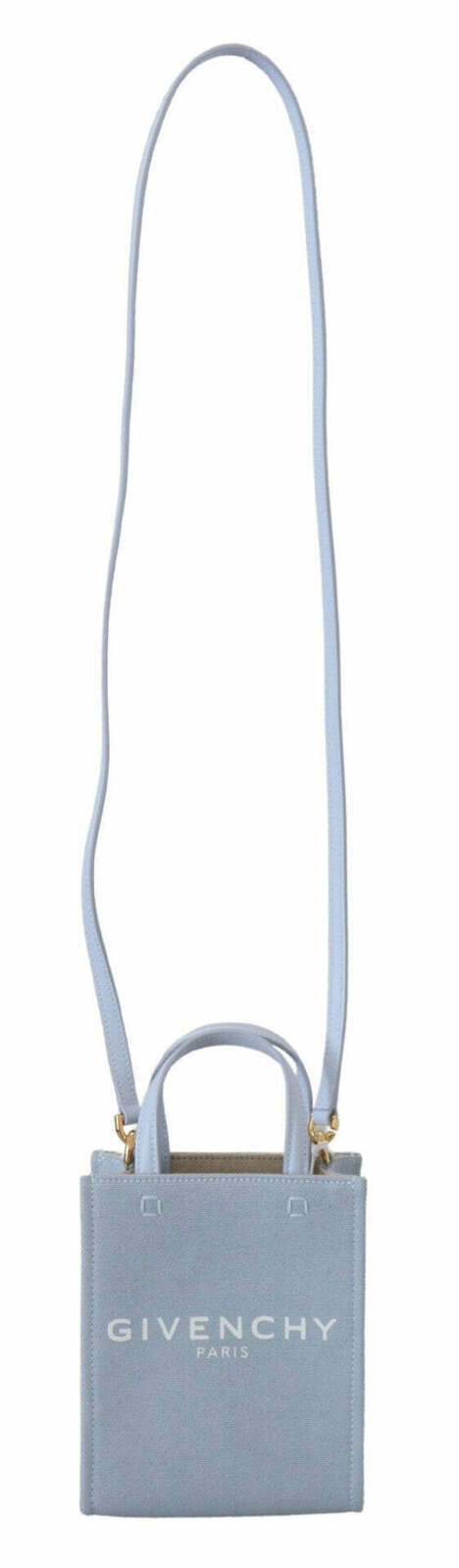 Mini 4G Canvas Crossbody Bag - Blue / One Size