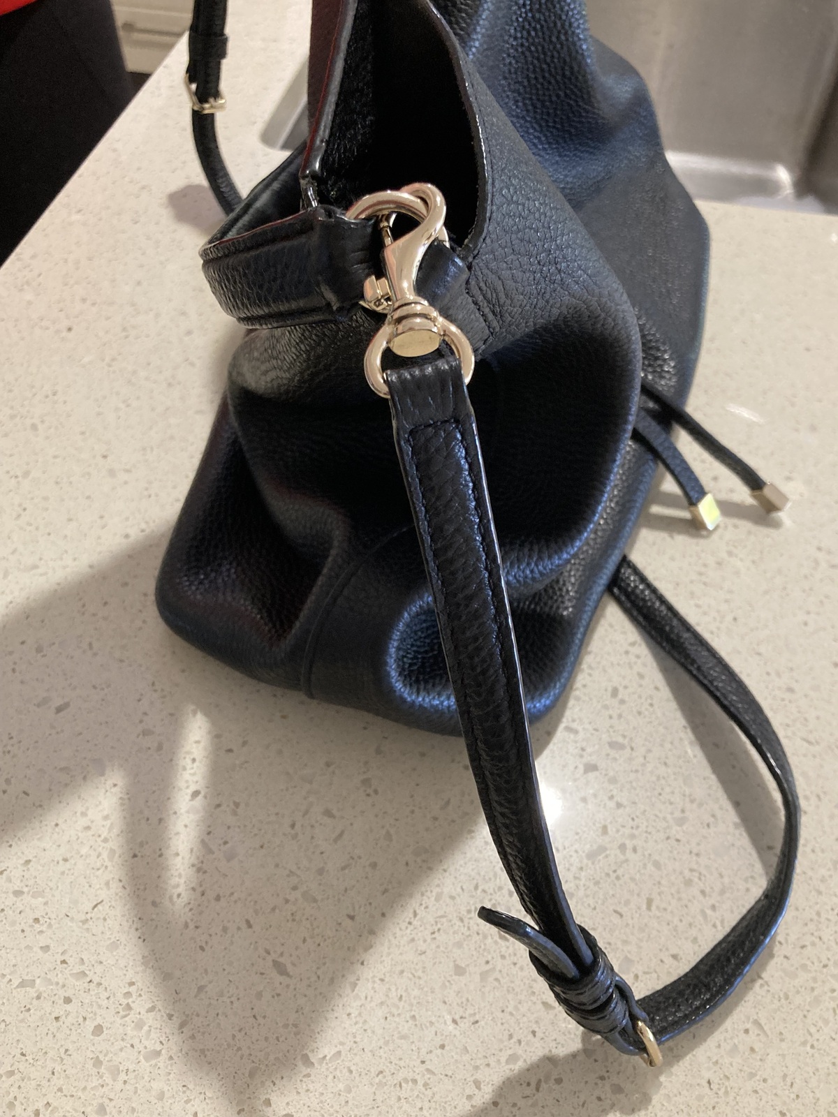 Black Leather Bag