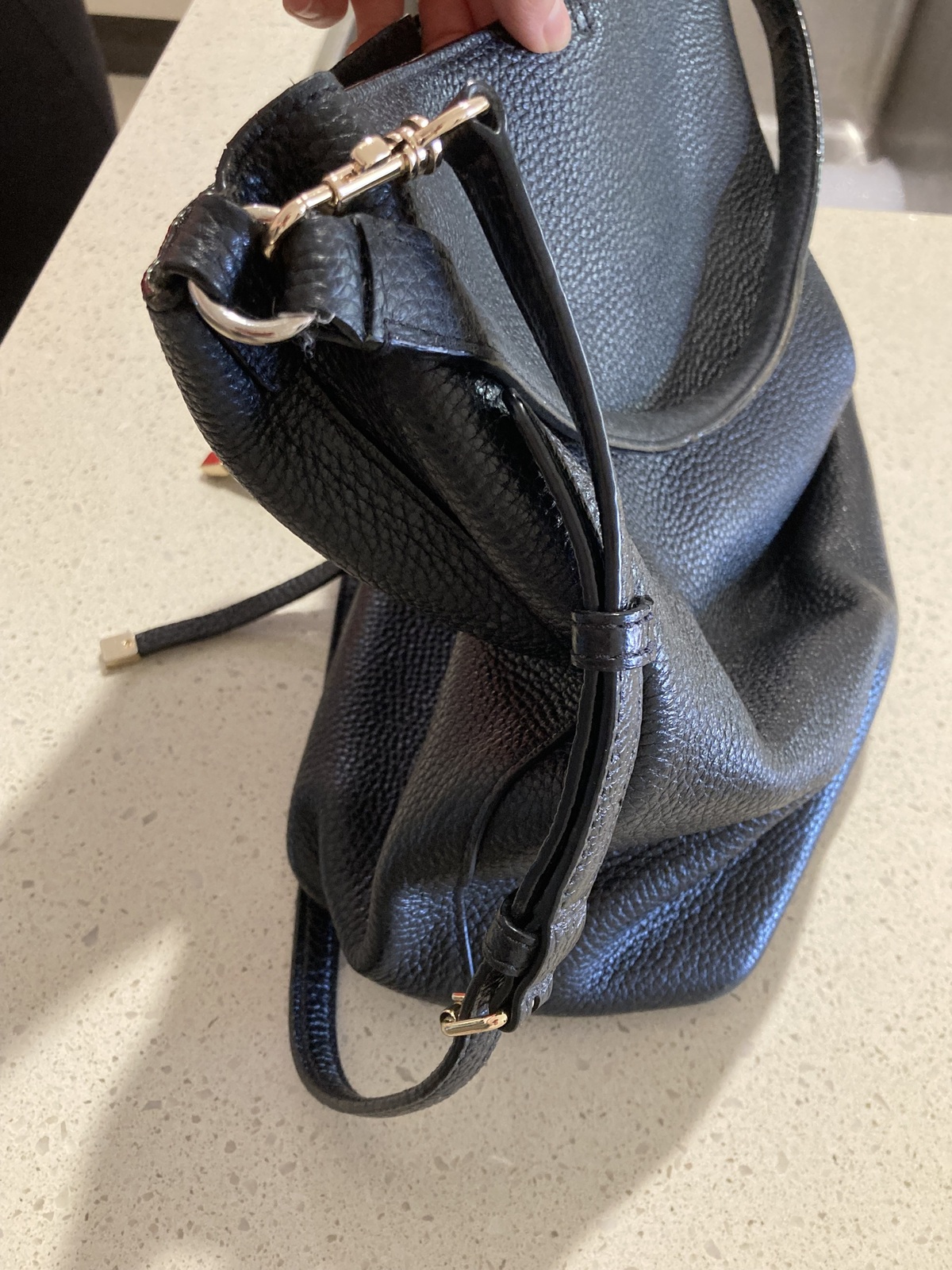 Black Leather Bag