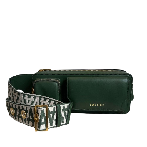 Sample Sale: Utility Crossbody Green