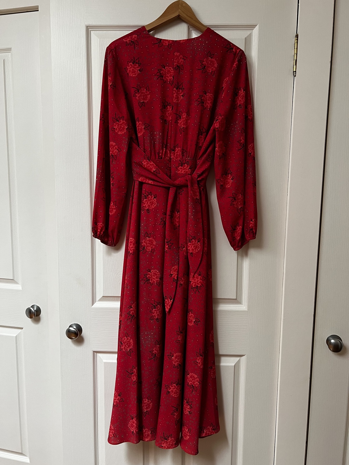 Constellation Midi Dress Size 14 long sleeve dress