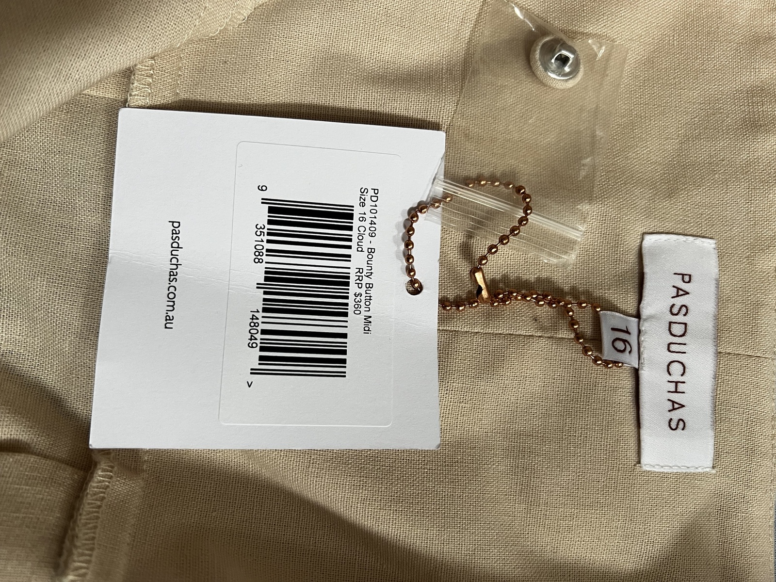 Bounty Button Midi Size 16