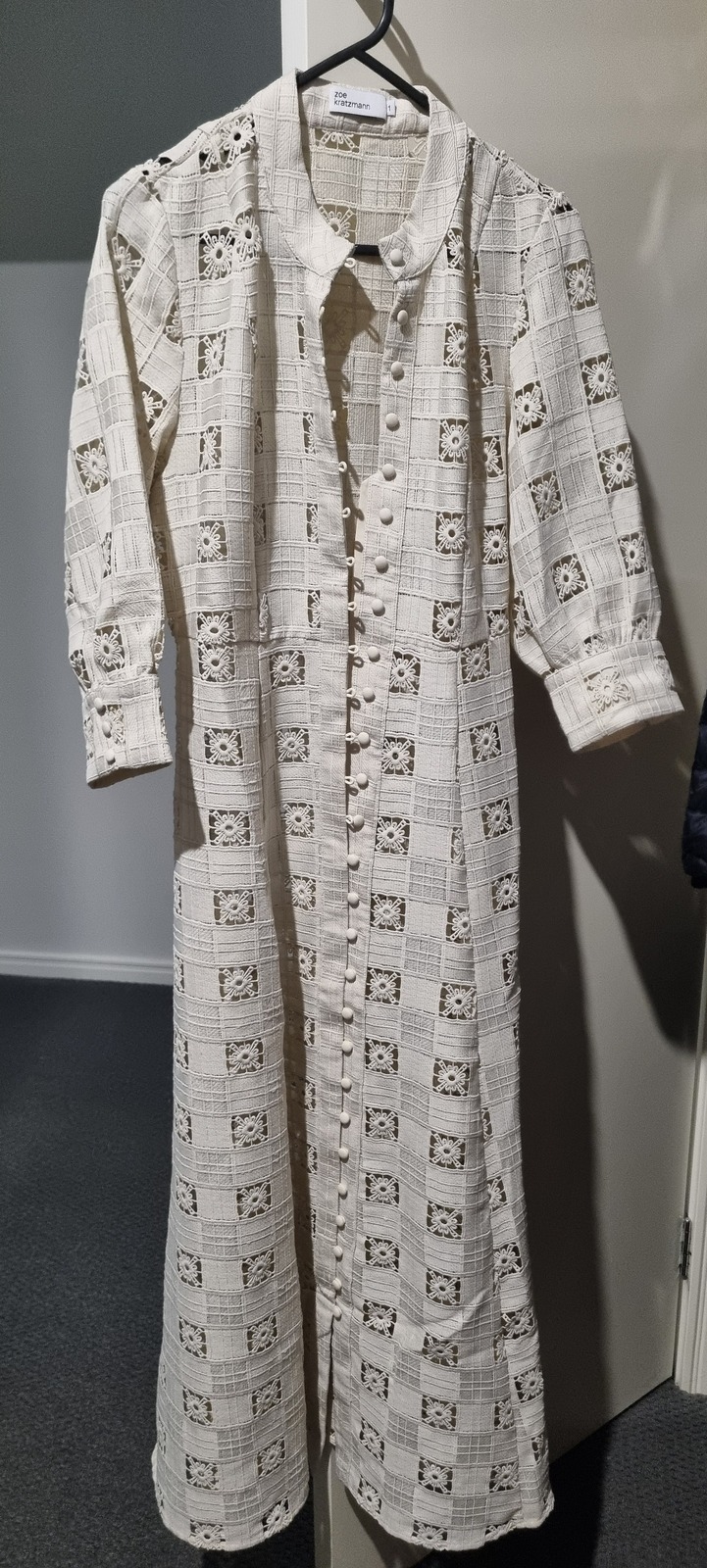 beguile dress - cream