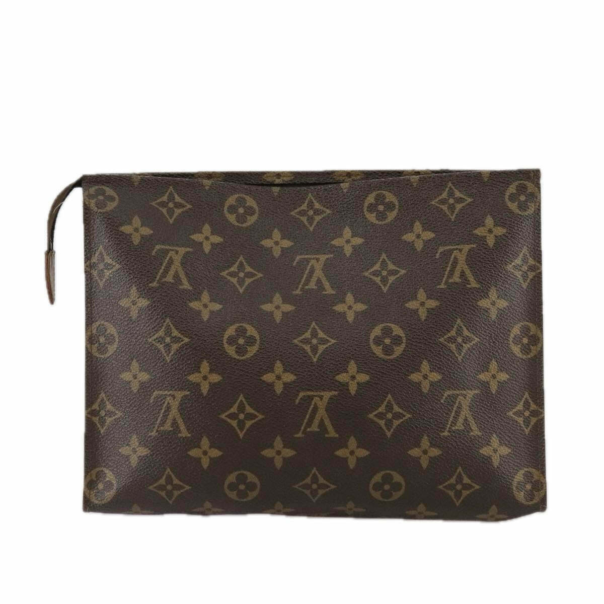 Monogram Pochette Clutch - Brown / One Size