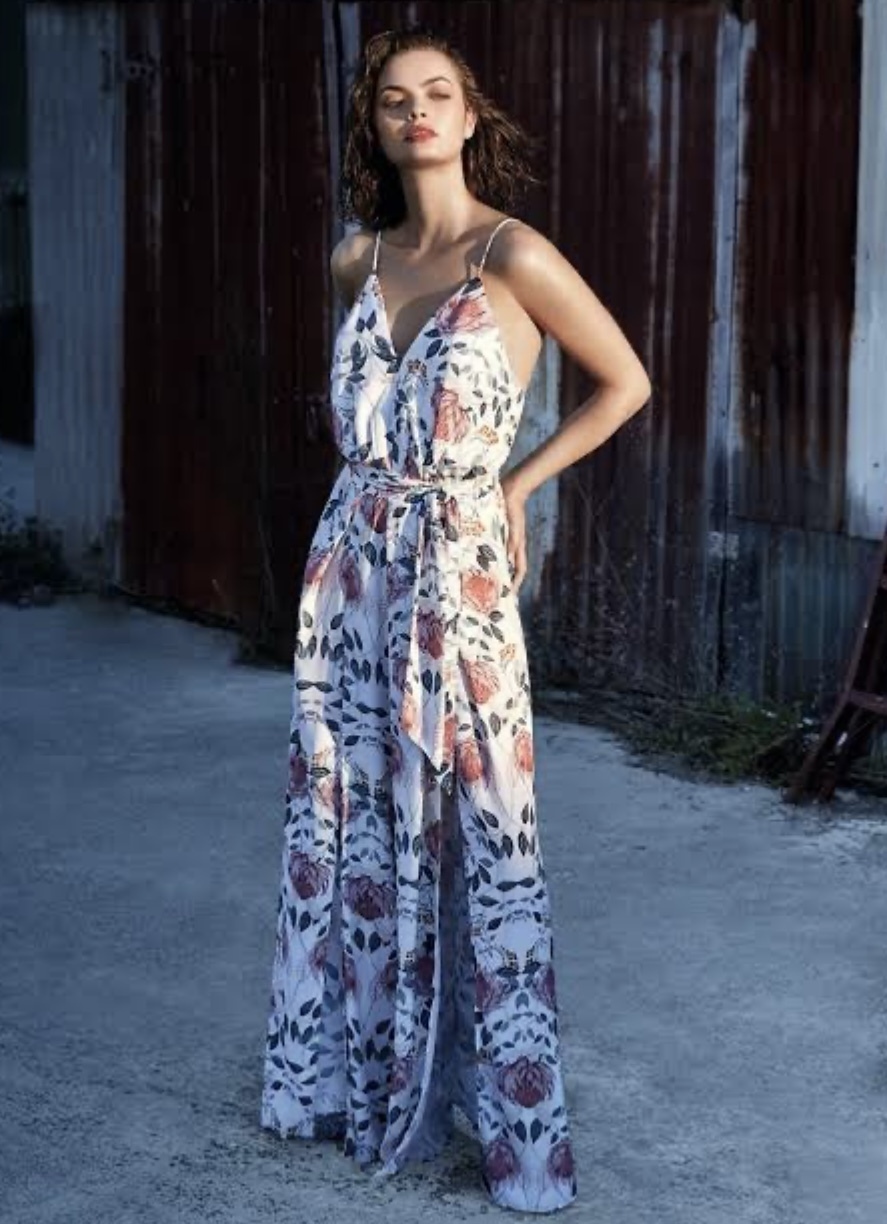 Floral Vines Jumpsuit