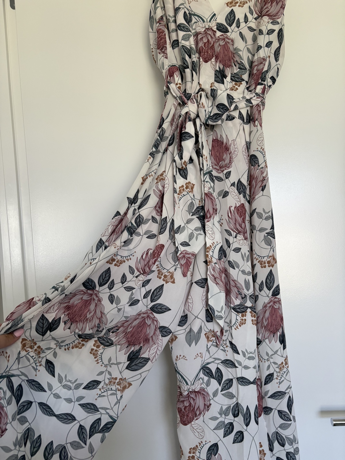 Floral Vines Jumpsuit