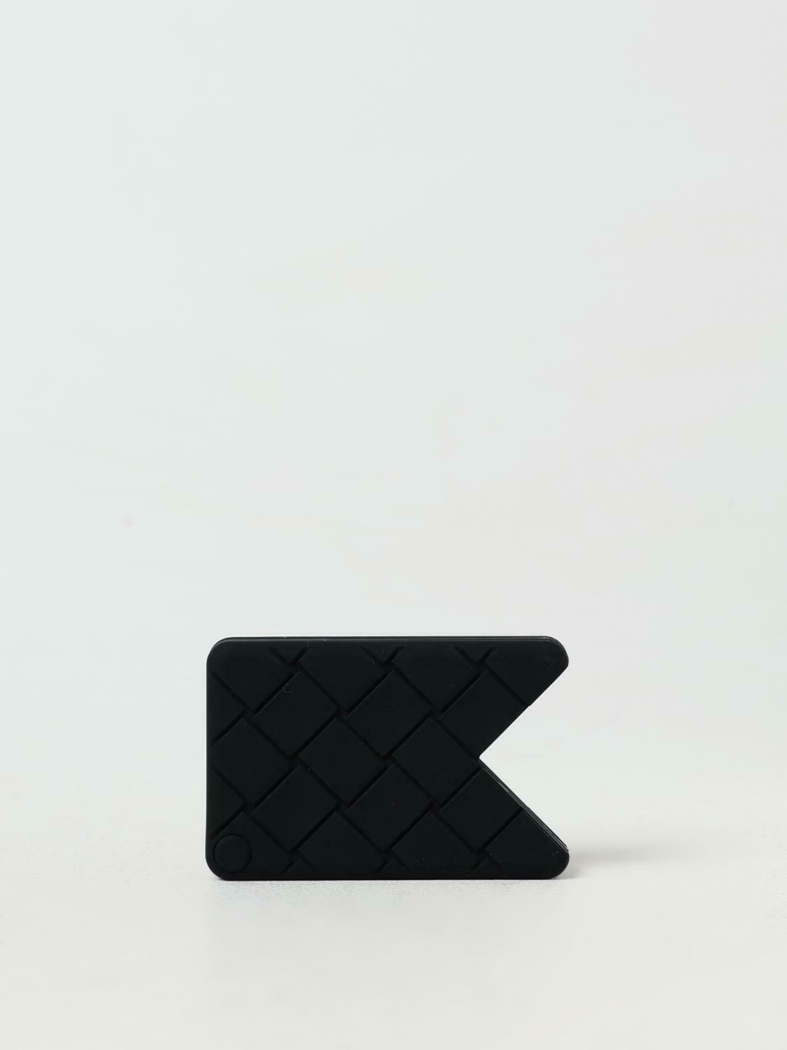 Woven Silicone Card Holder - Black / U EU
