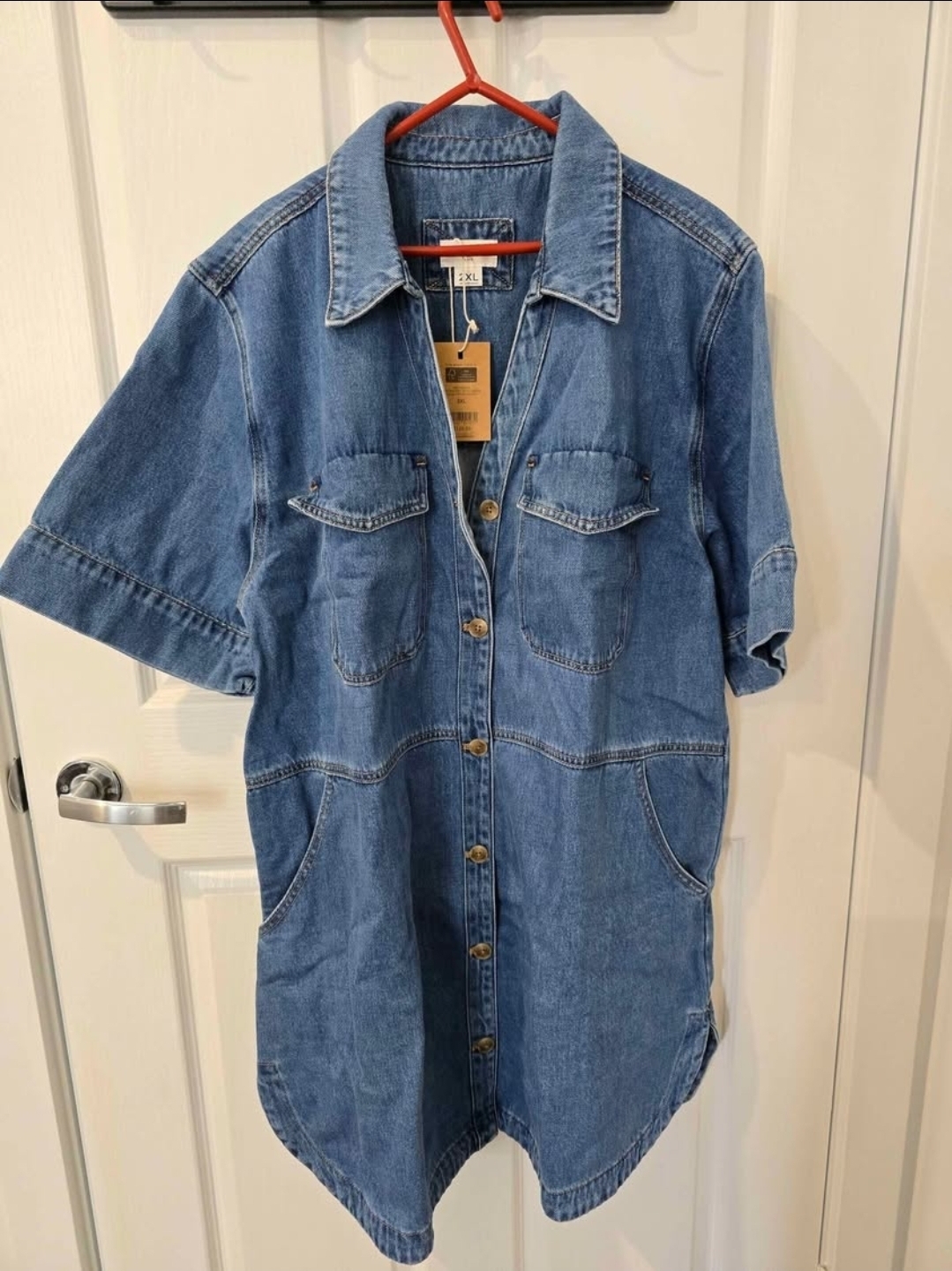  Denim dress with tags