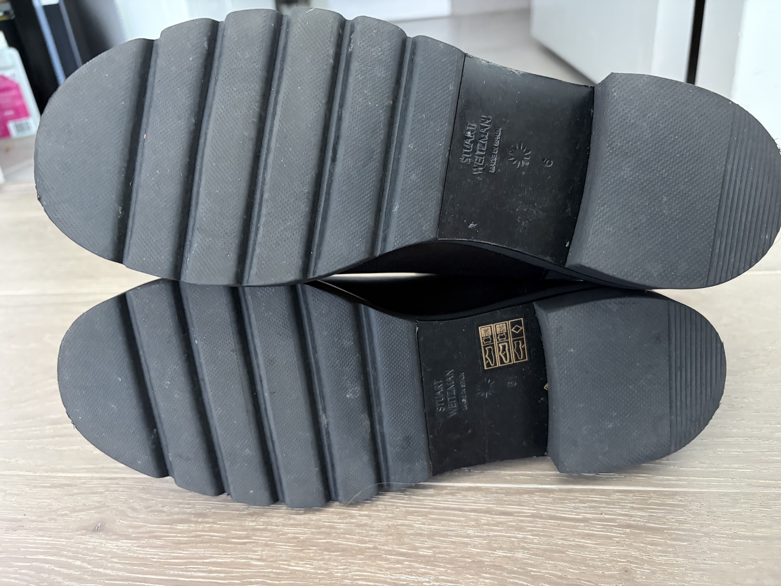  5050 Lift Ankle Boots Black Leather Woman