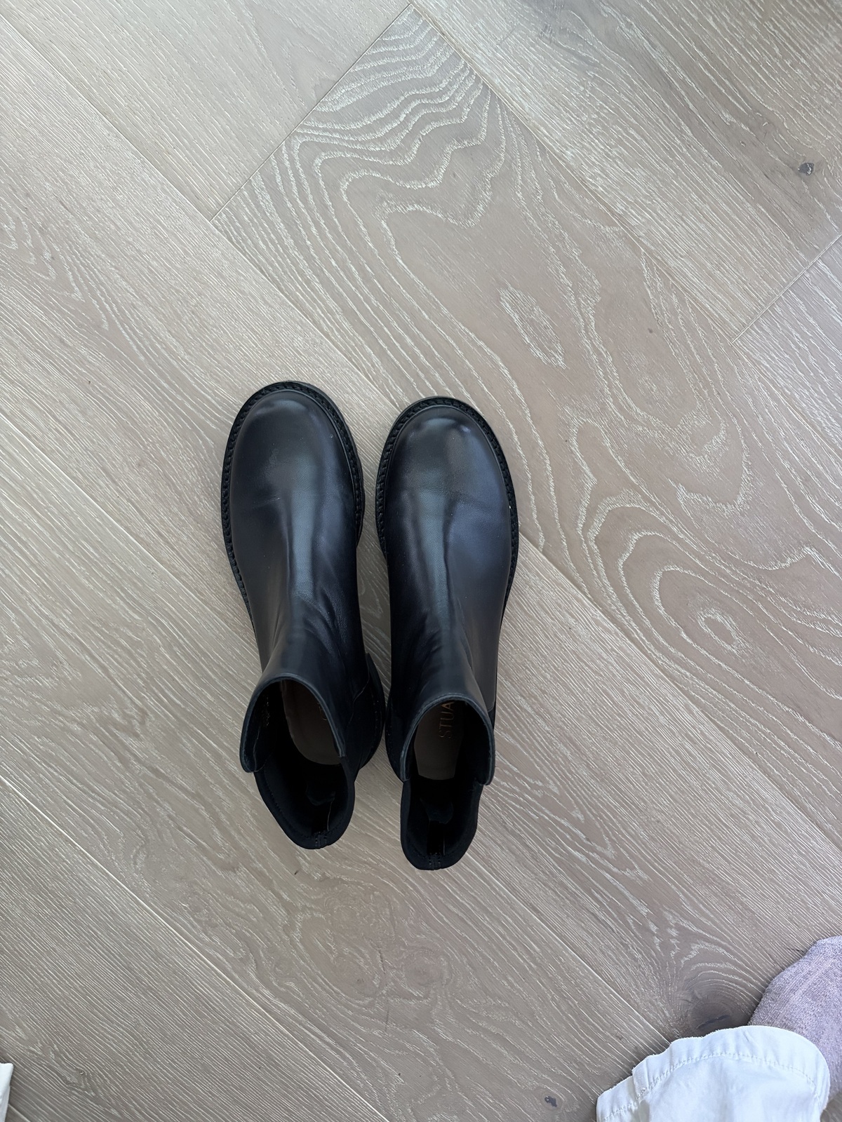  5050 Lift Ankle Boots Black Leather Woman