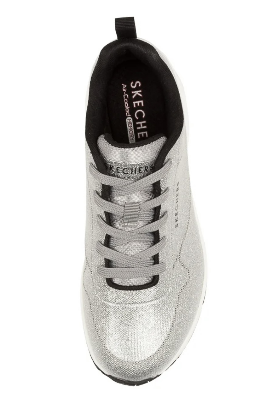 Sneakers - Silver Glitter - US 7.5 