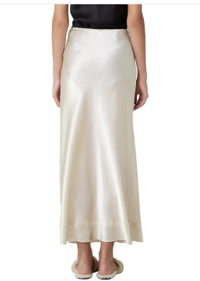 Stella Silk Satin Skirt