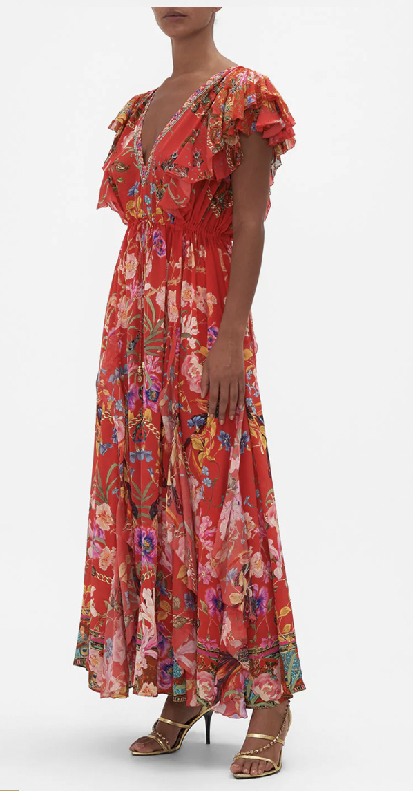 All over Ruffles Dress, Ruffle some Feathers