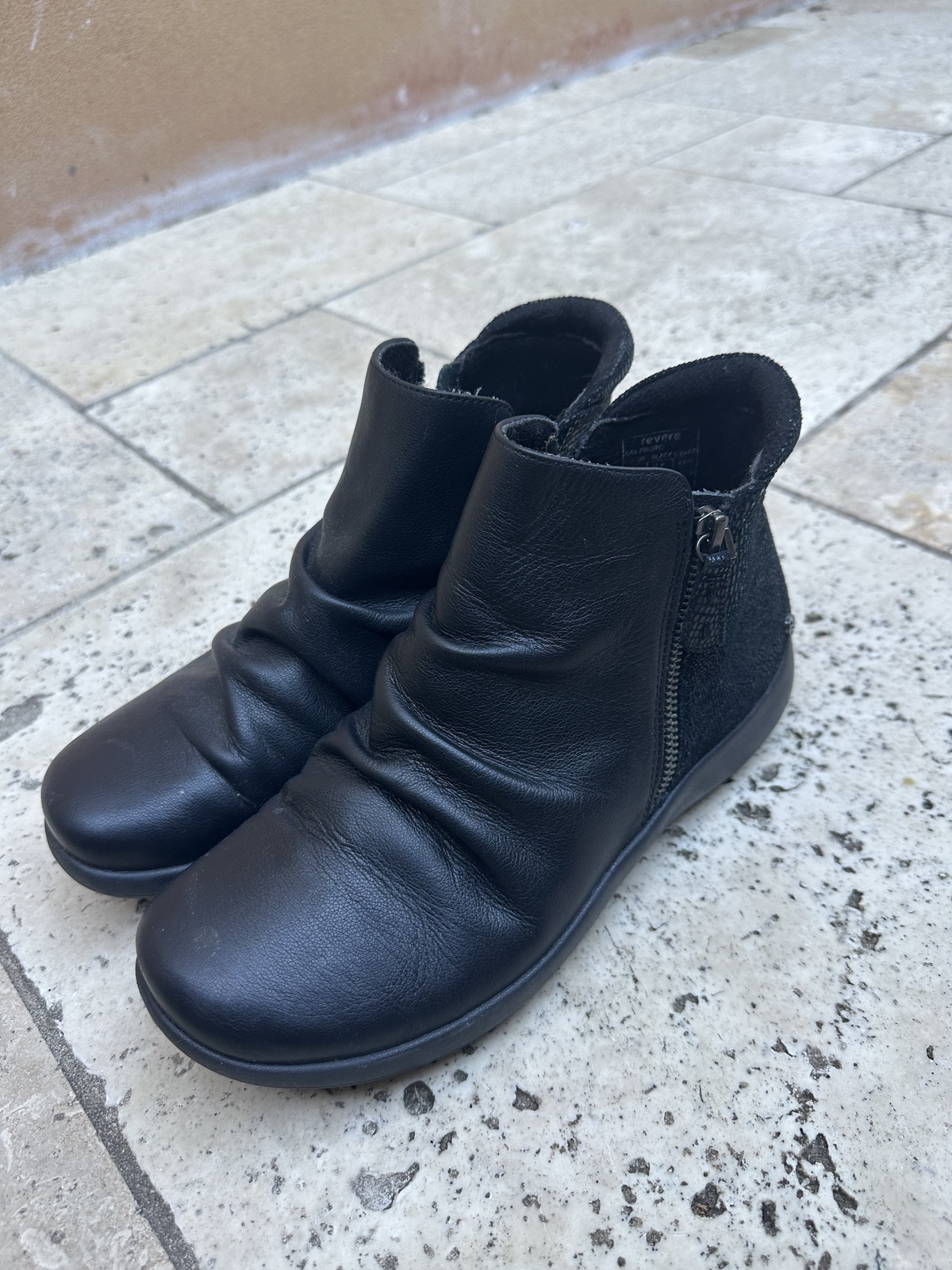 designer black booties,(recommended to size up from 39 to 40)