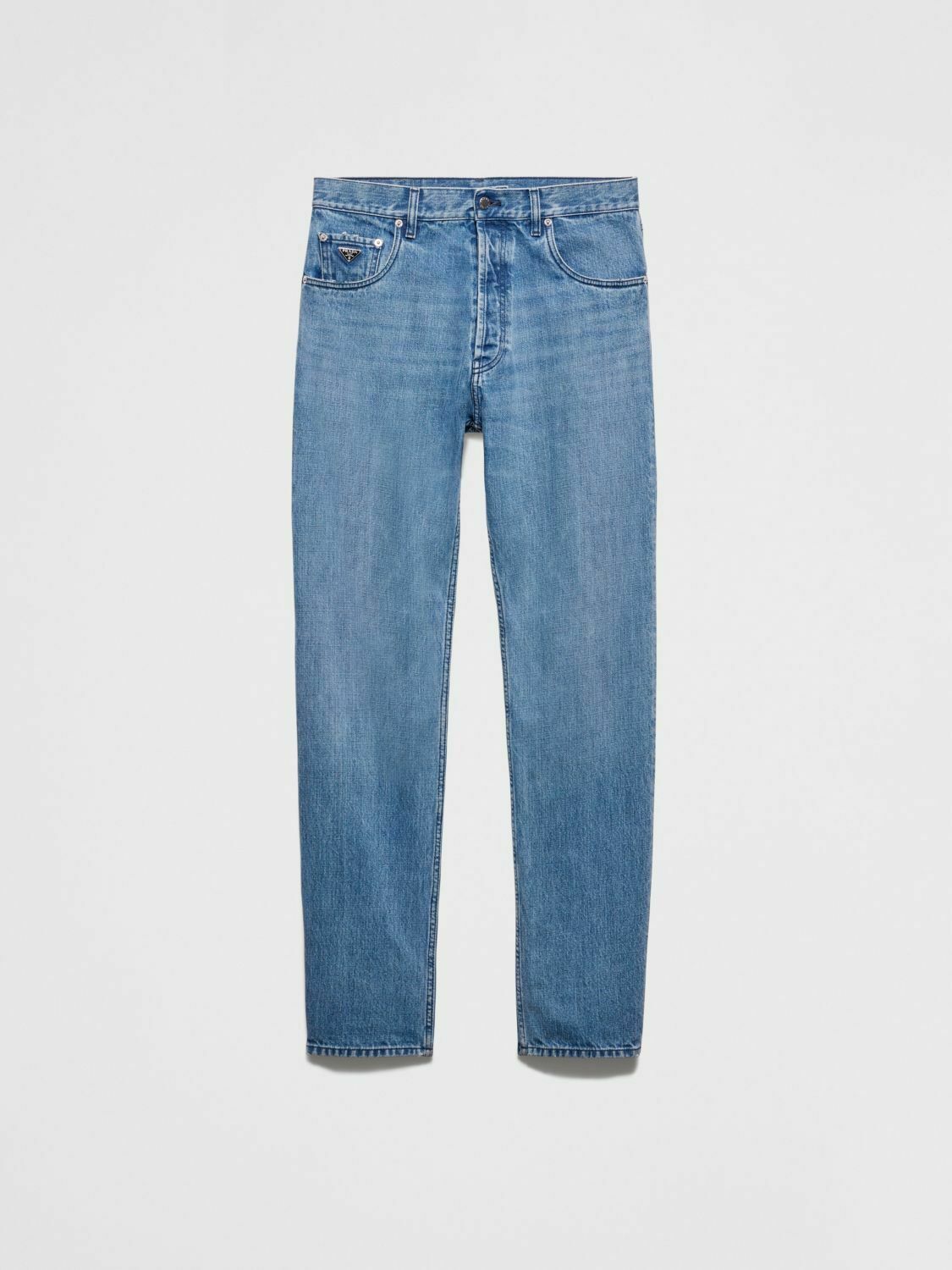 Denim Straight Leg Jeans - Denim / 30 IT
