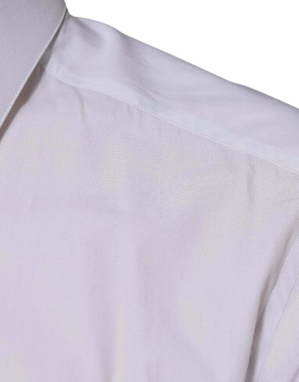 King Embroidered Shirt - White / 41 IT