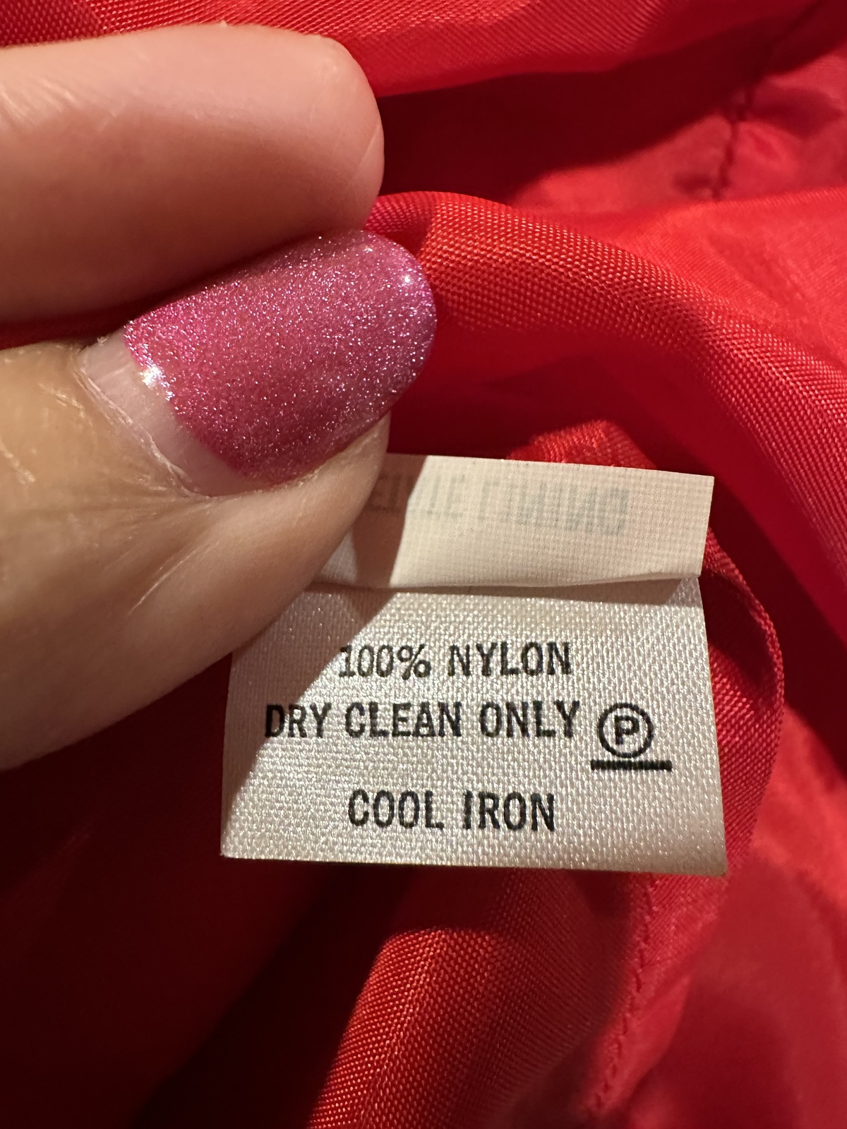 red lace designer midi dress, size 10. Small.