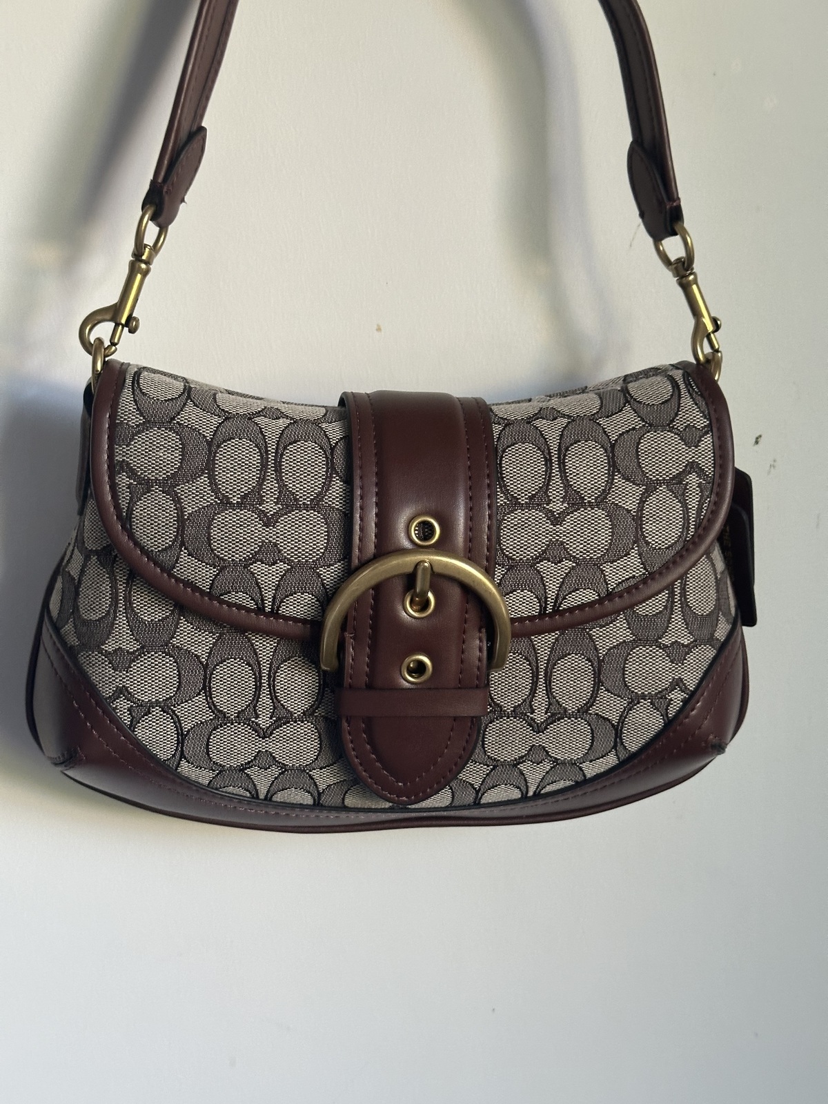 soho 90s Hand bag brown